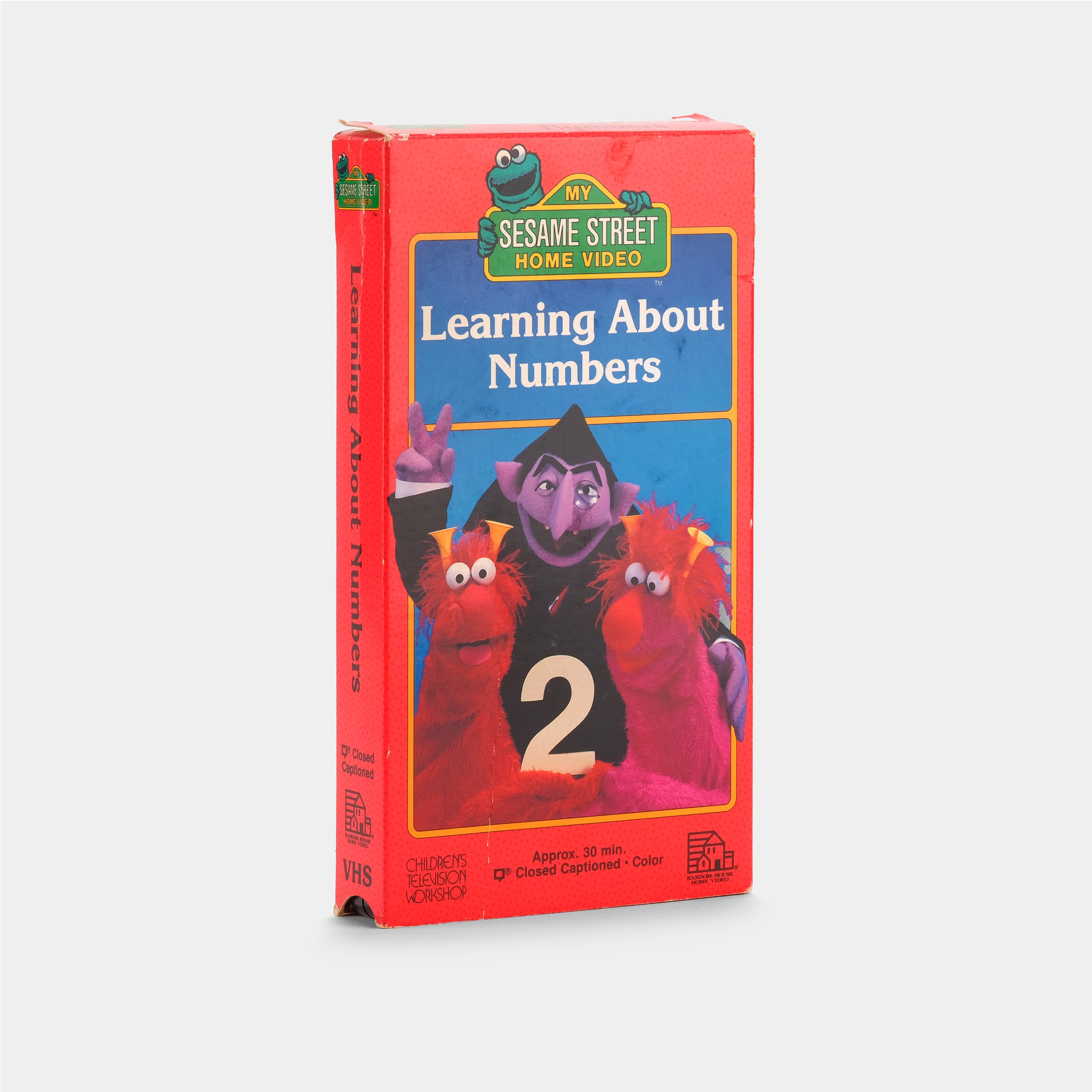 Sesame Street: Learning About Numbers VHS Tape