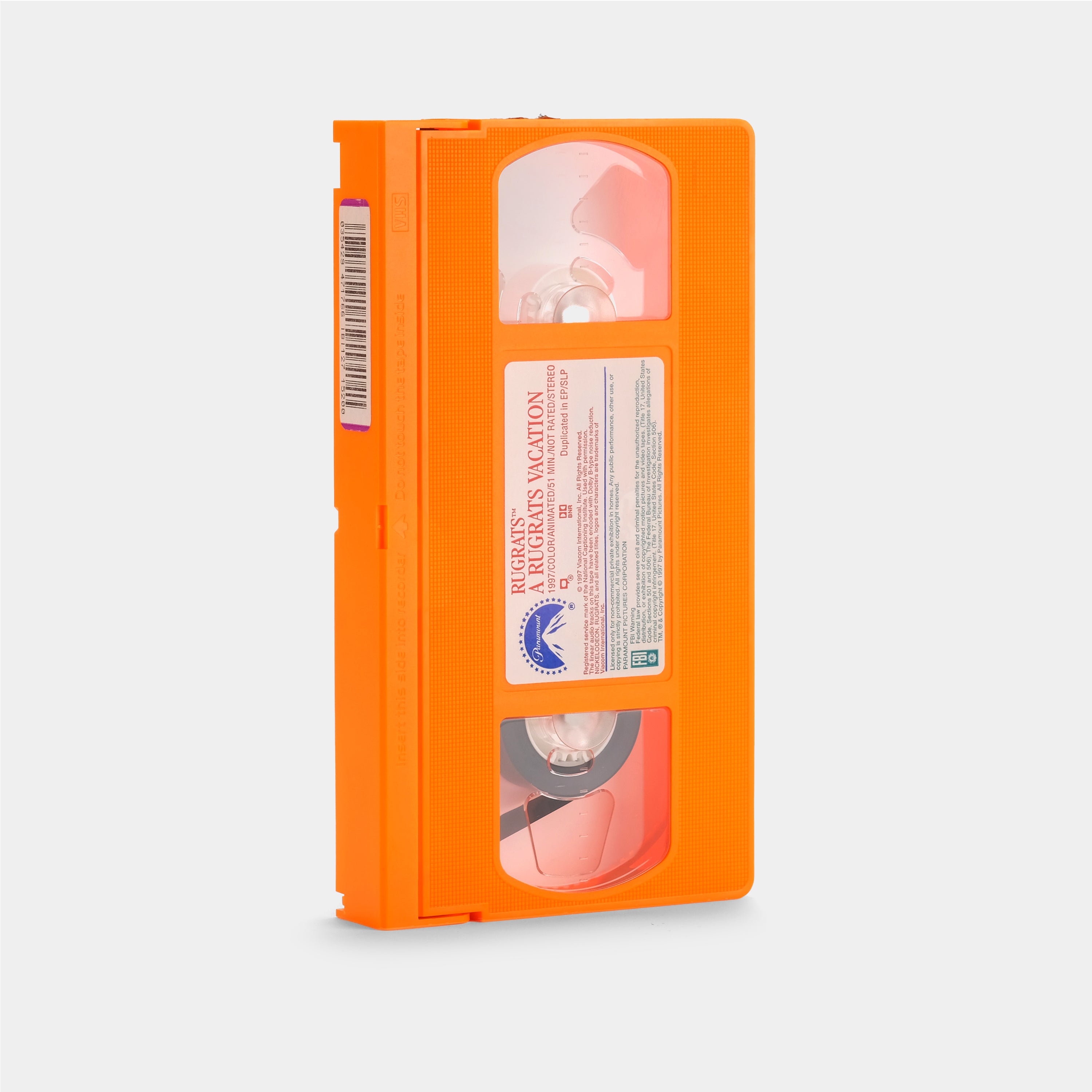 A Rugrats Vacation VHS Tape