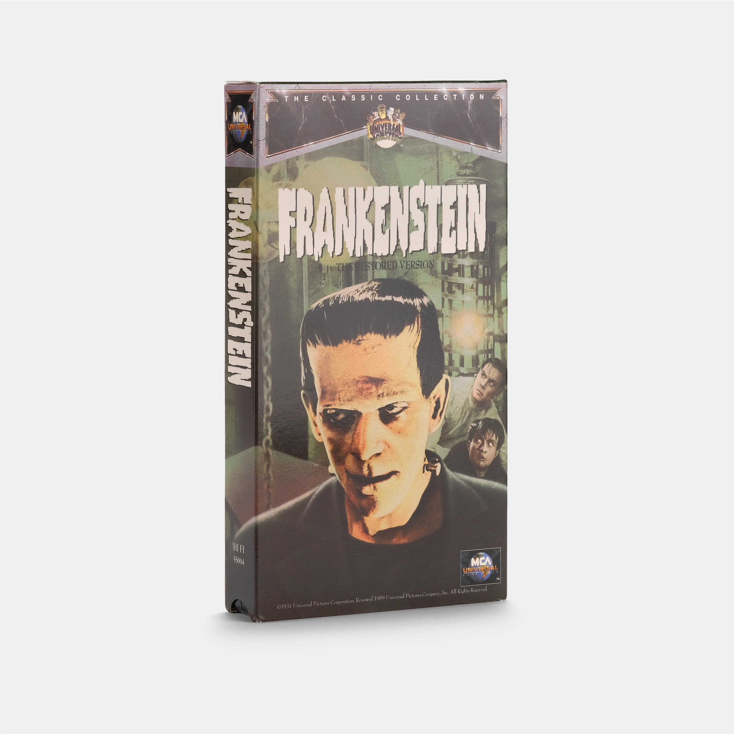 Frankenstein VHS Tape