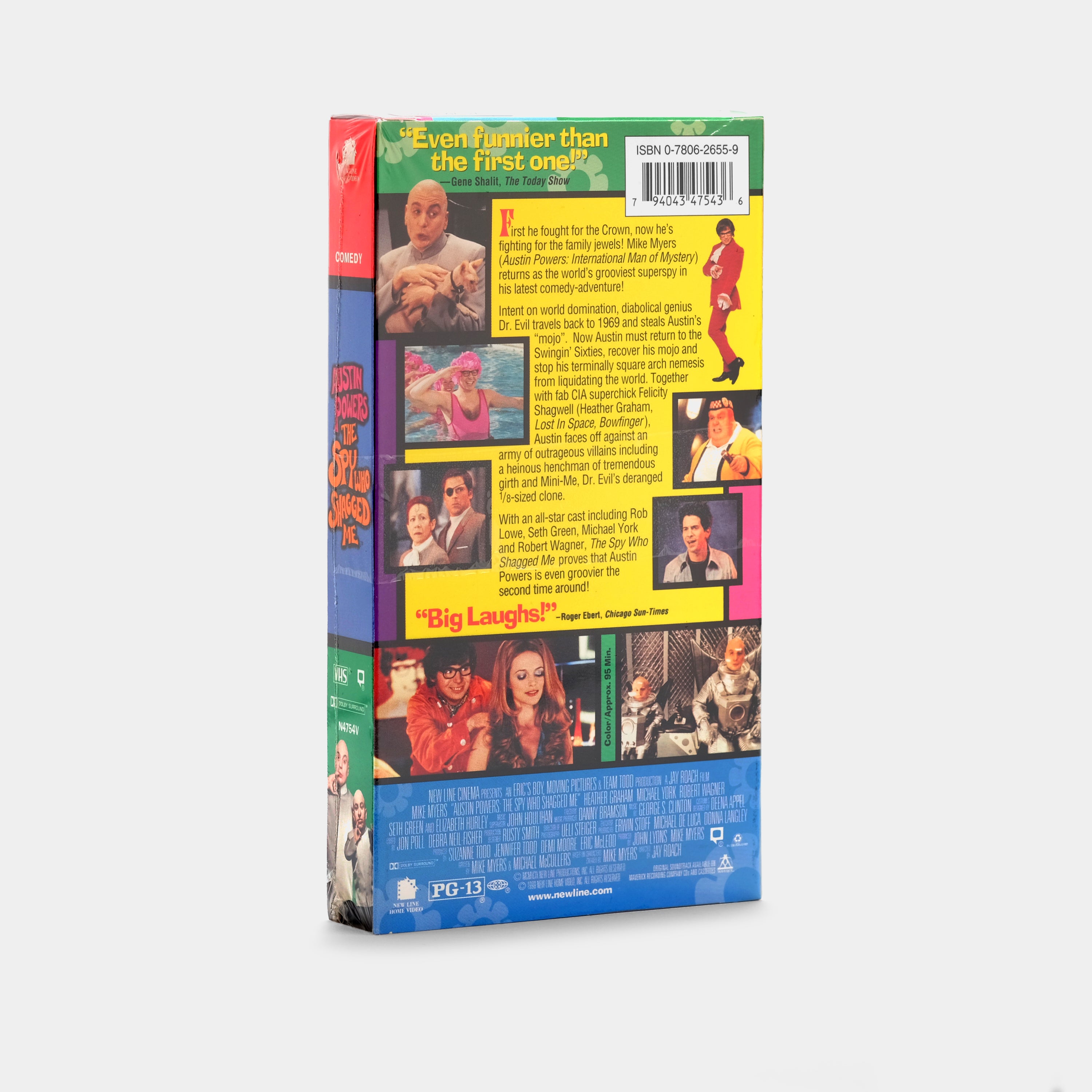 Austin Powers: The Spy Who Shagged Me (Sealed) VHS Tape