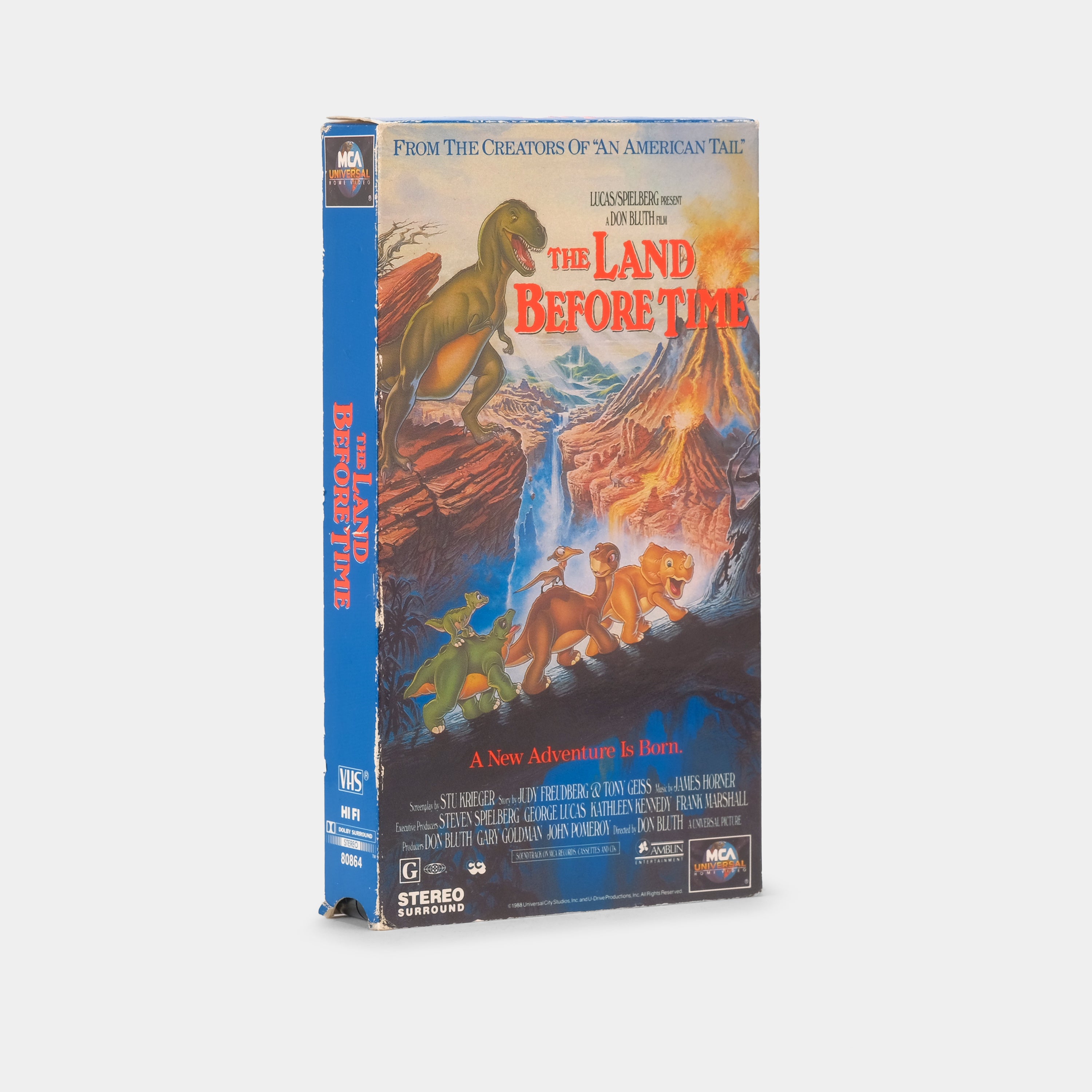 The Land Before Time VHS Tape