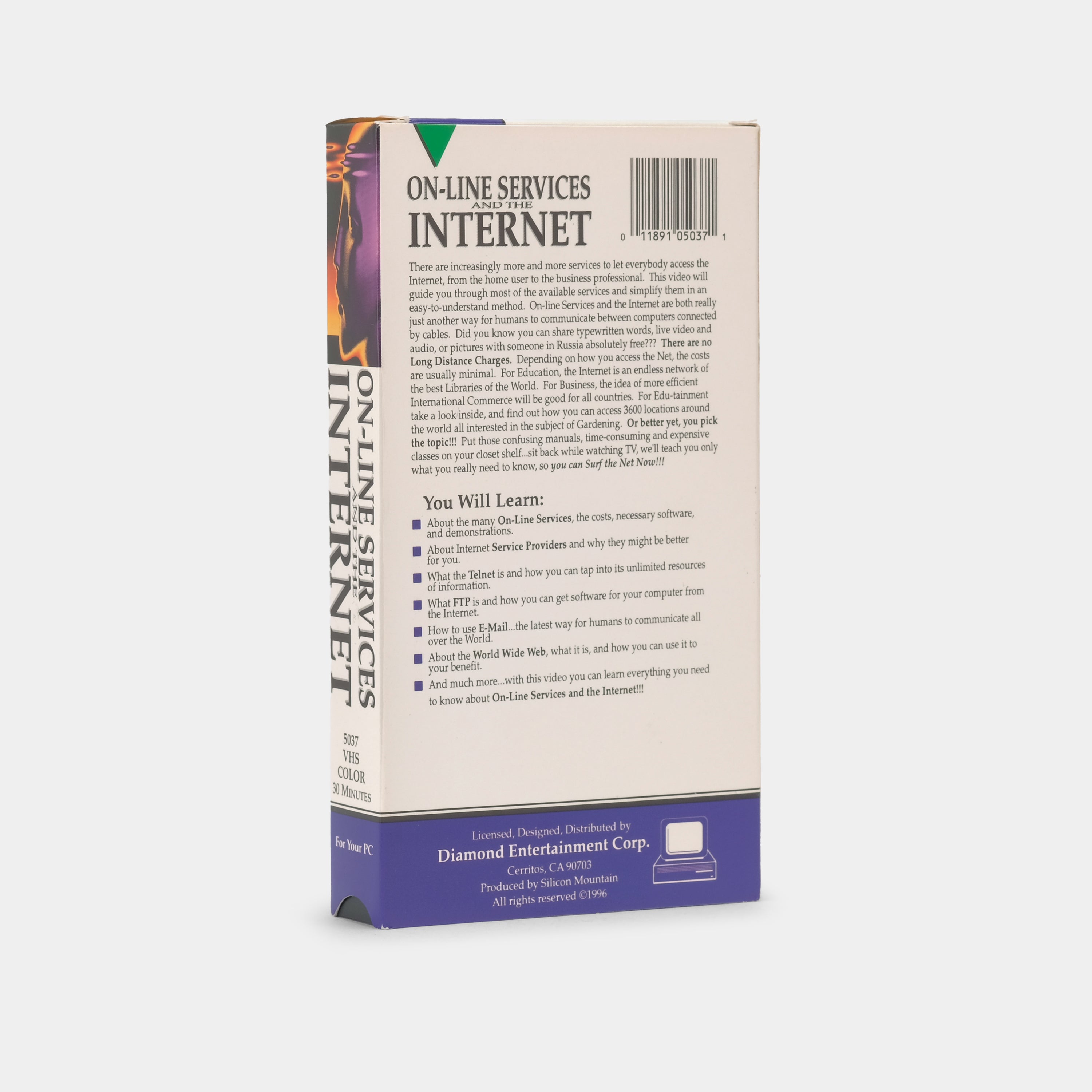 Online Services And The Internet VHS Tape