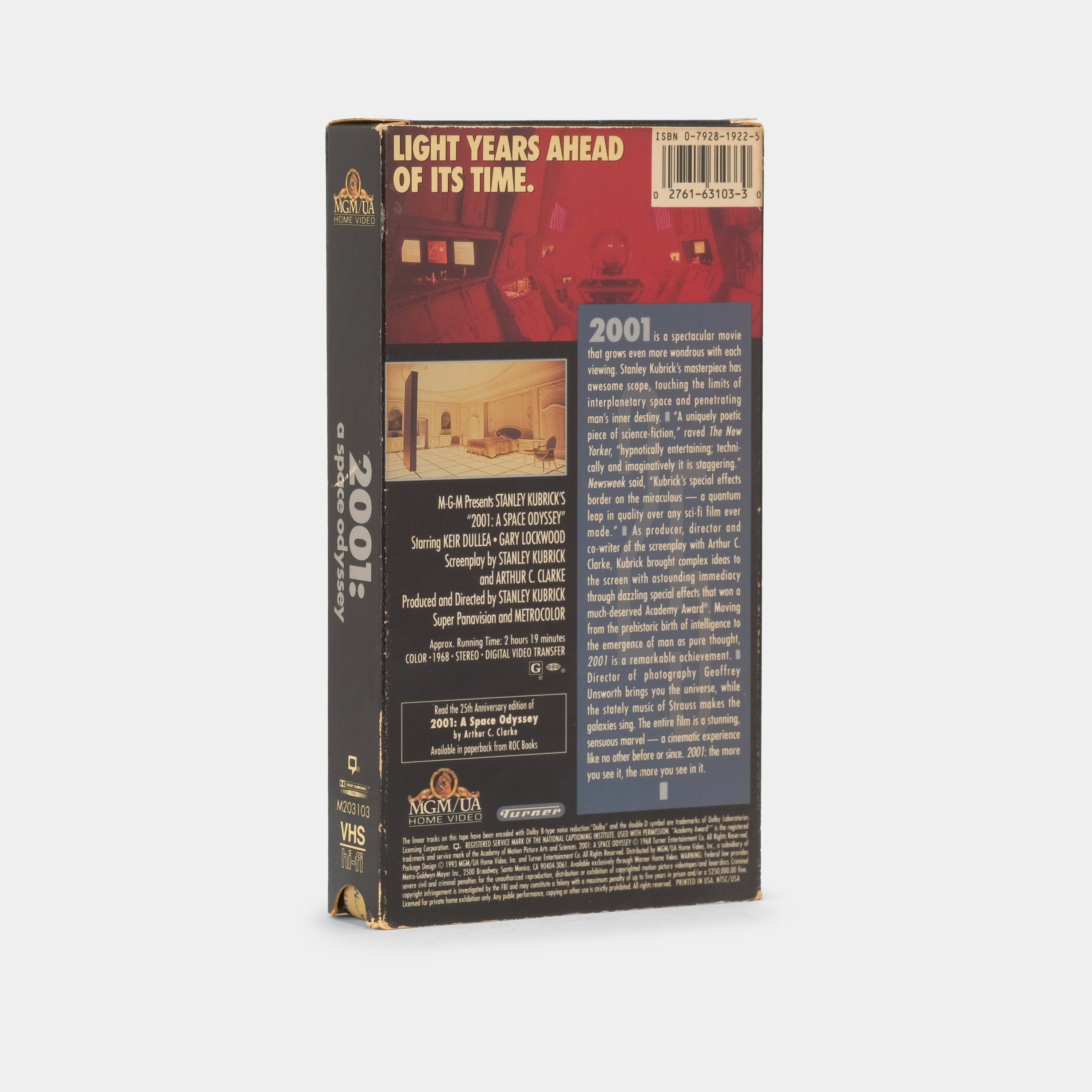 2001: A Space Odyssey VHS Tape
