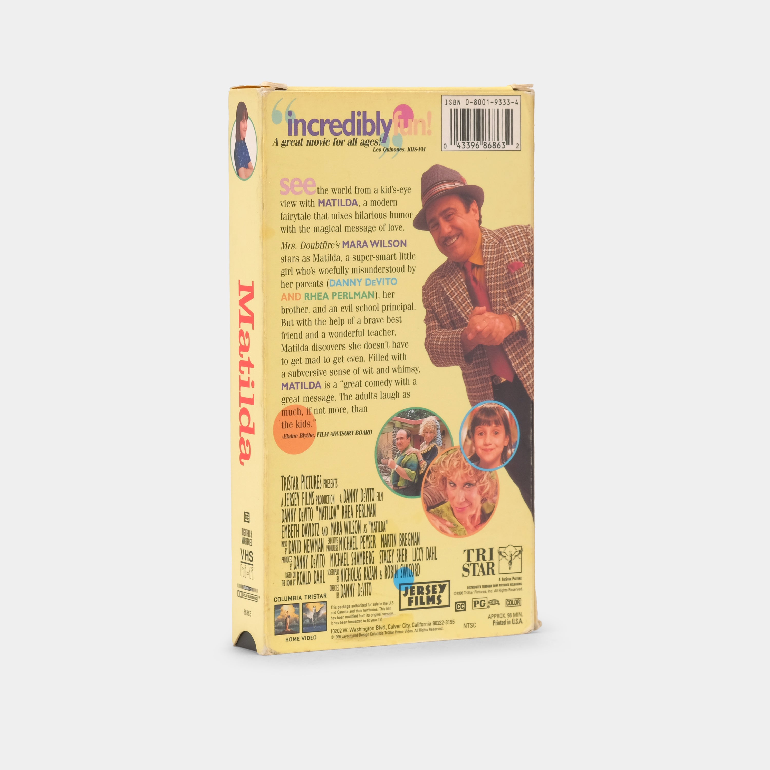 Matilda VHS Tape
