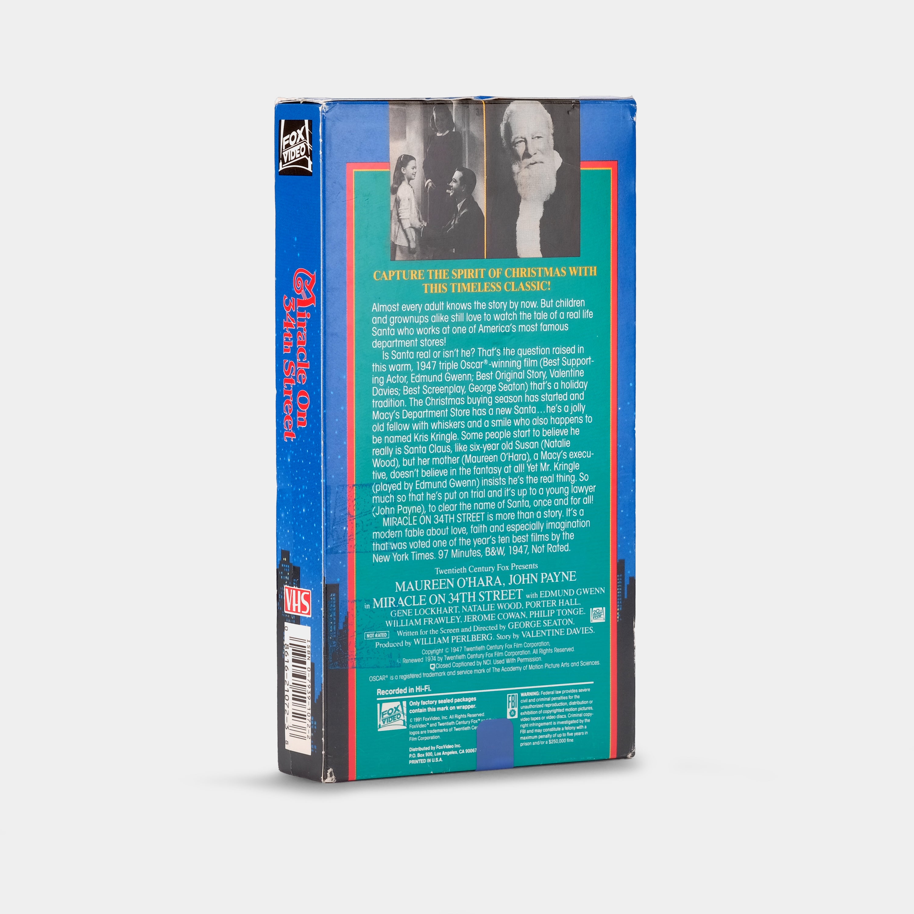 Miracle on 34th Street (1947) VHS Tape