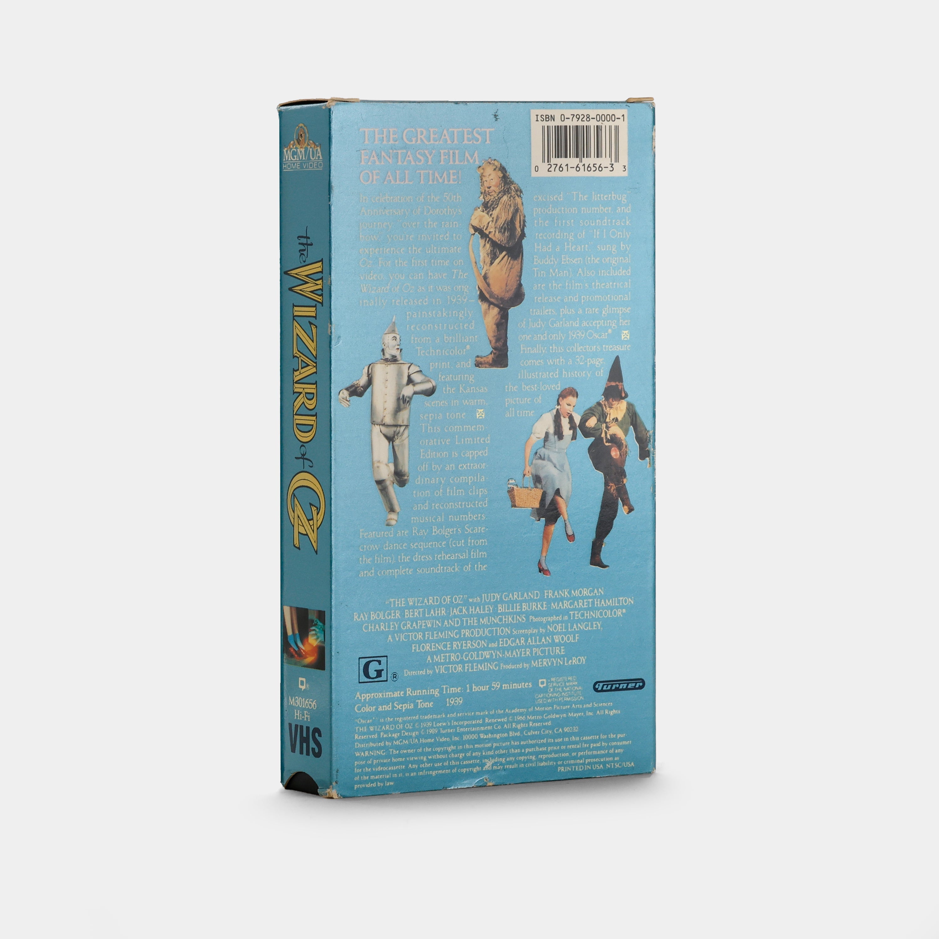 The Wizard of Oz VHS Tape (50th Anniversary)