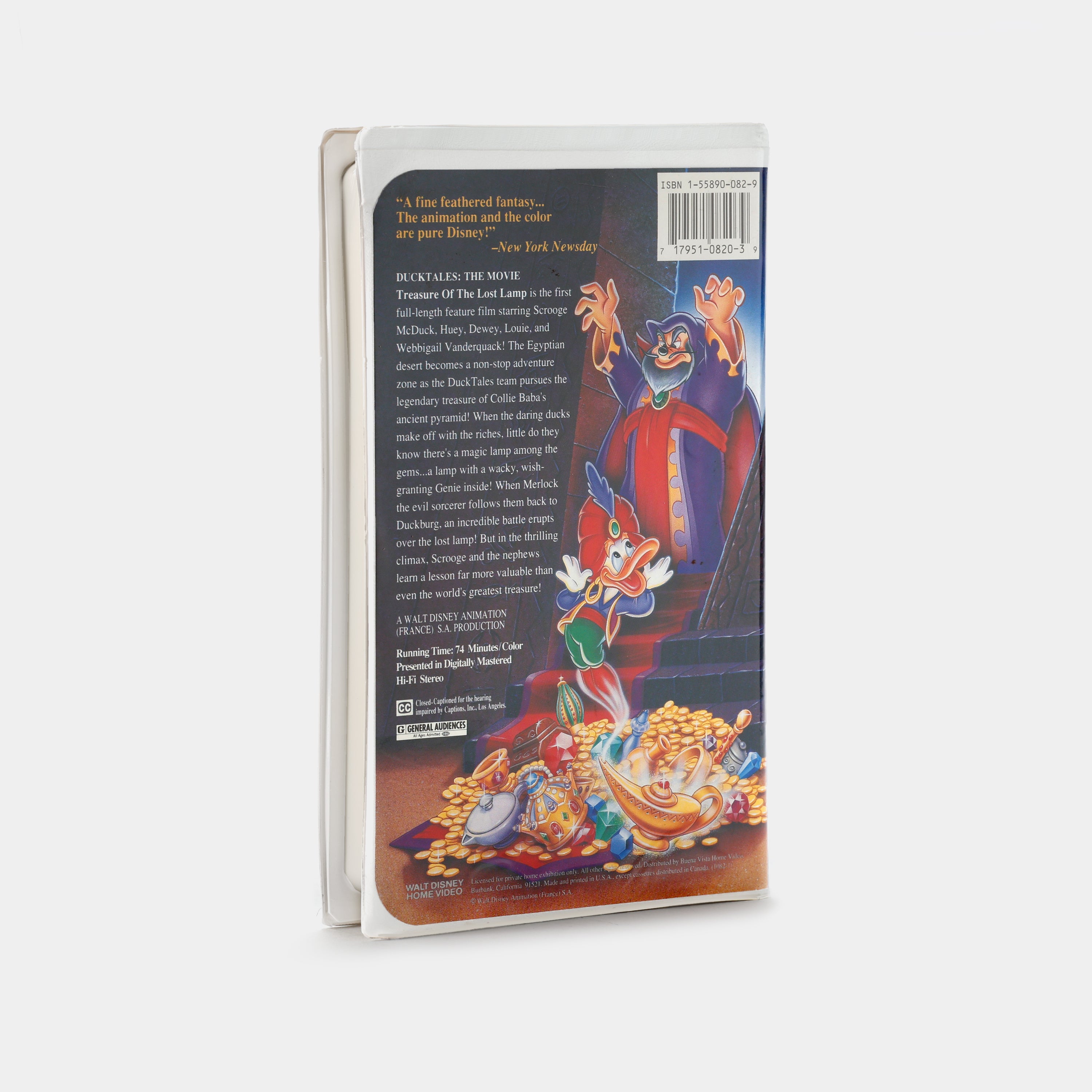 DuckTales the Movie: Treasure of the Lost Lamp VHS Tape