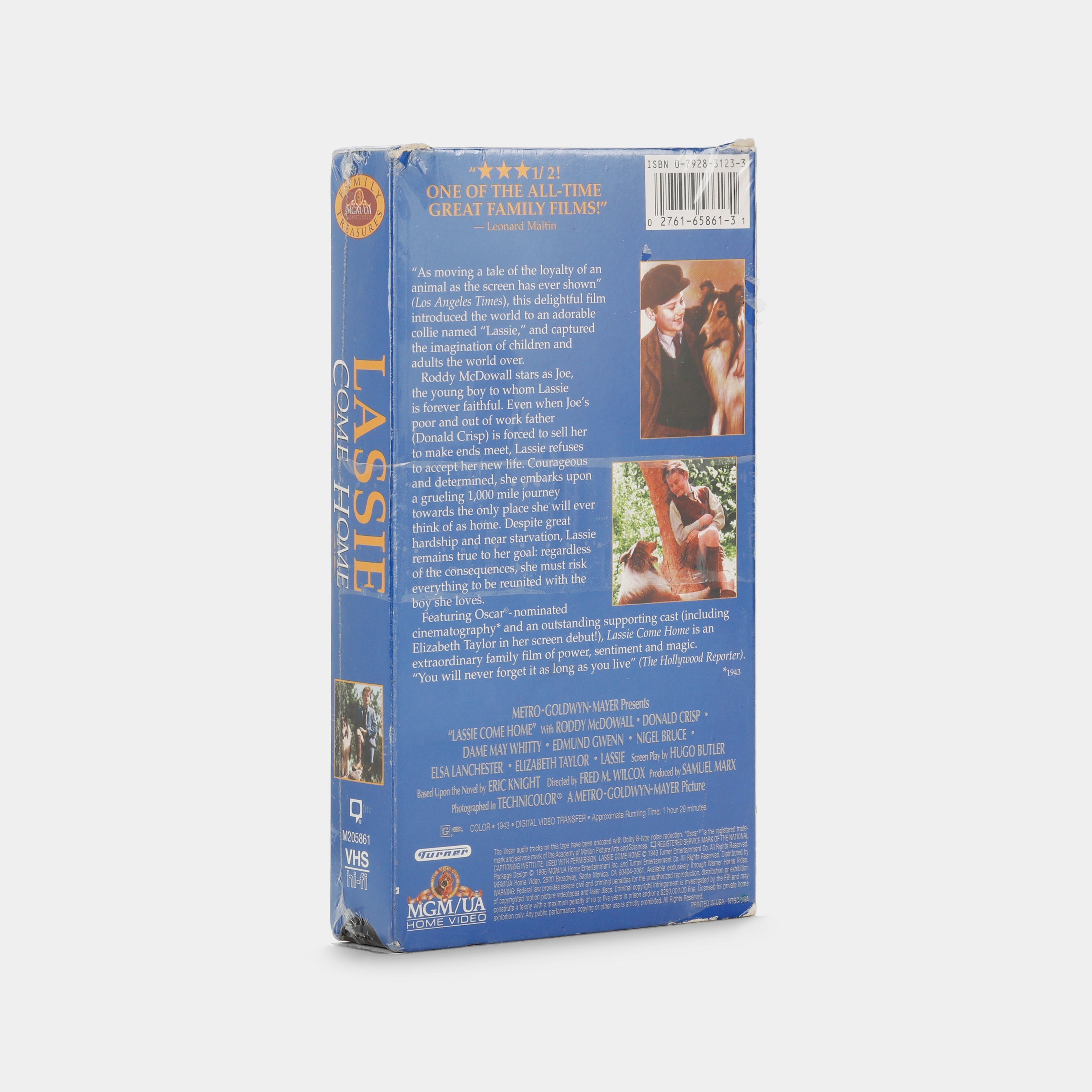 Lassie Come Home (Sealed) VHS Tape
