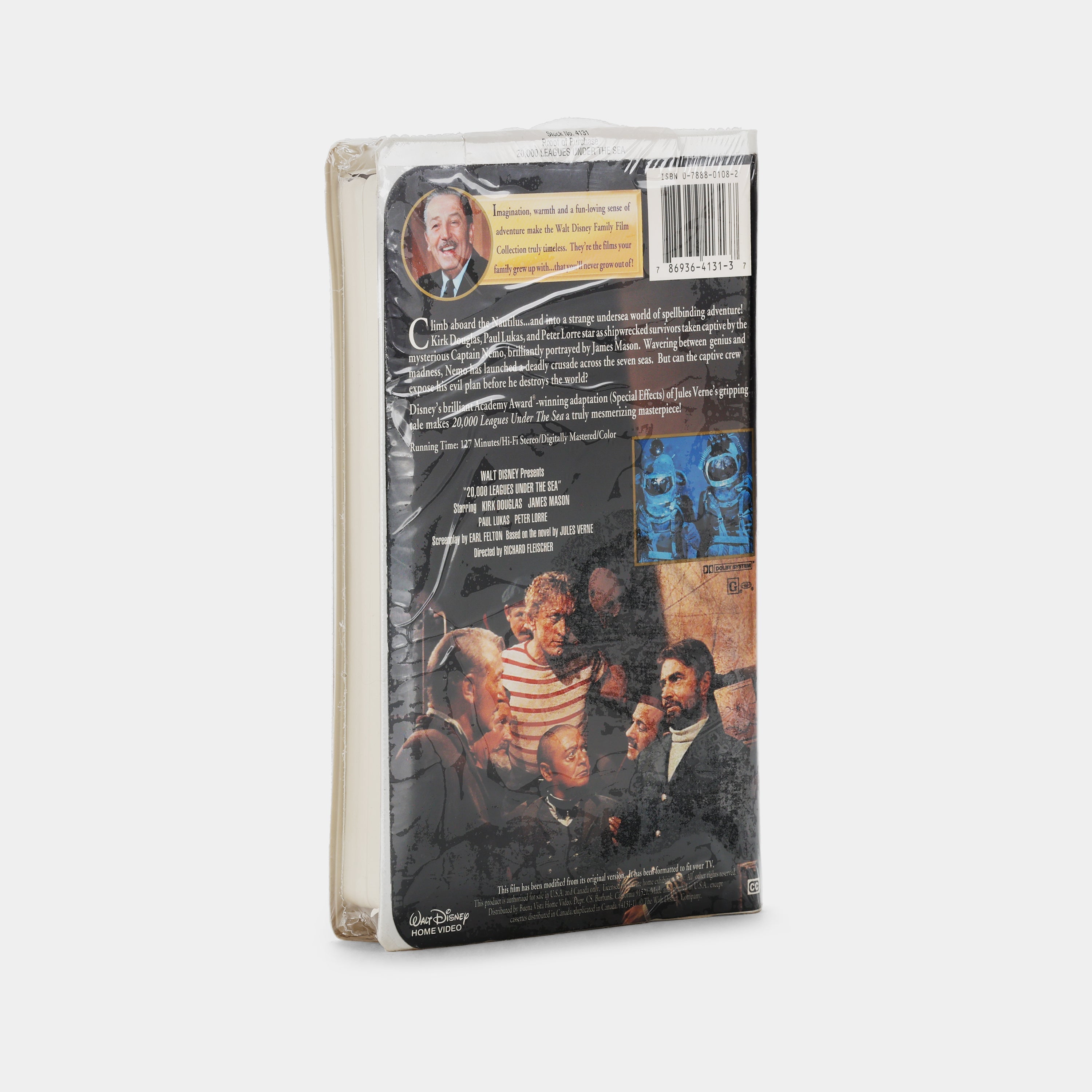 20,000 Leagues Under the Sea (Sealed) VHS Tape