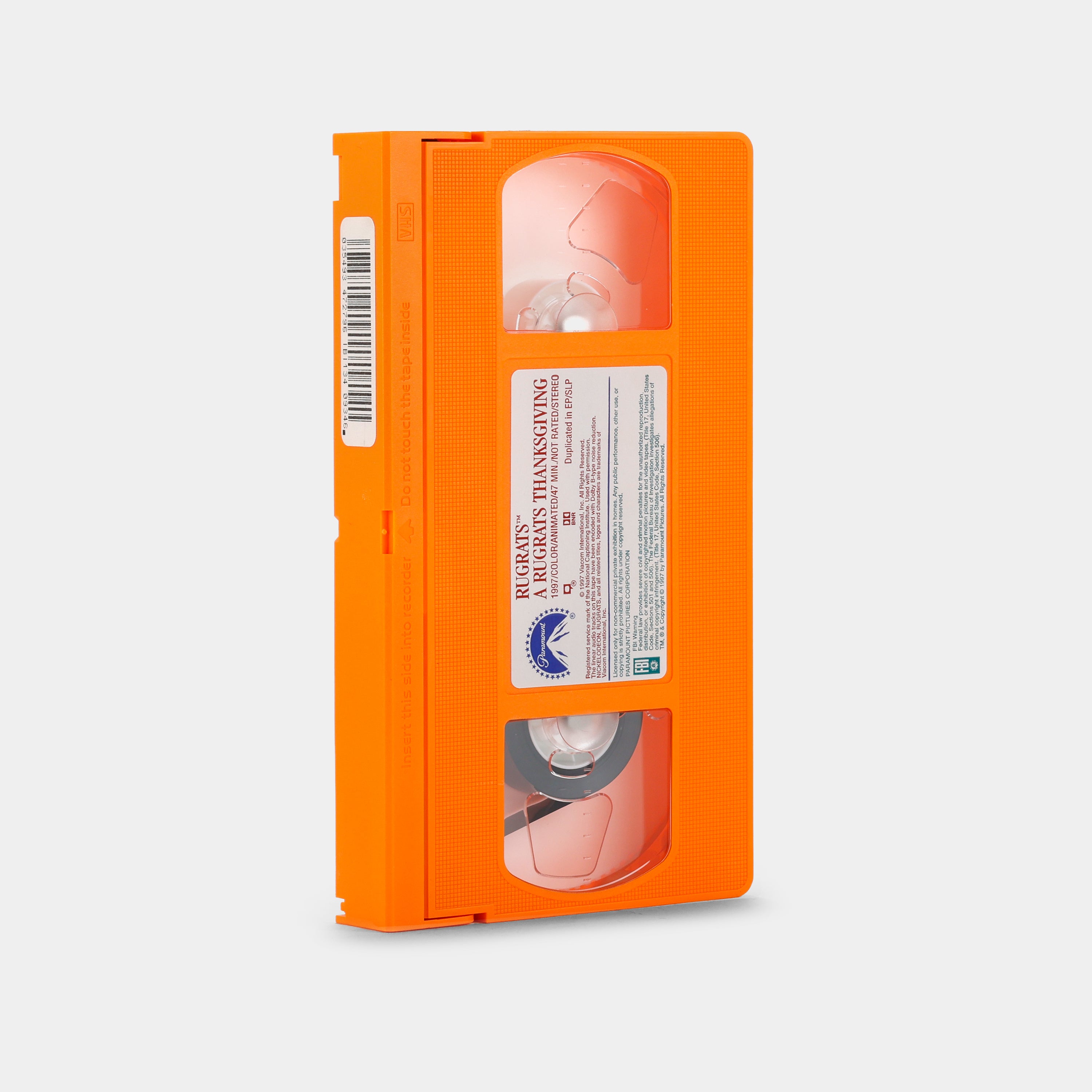A Rugrats Thanksgiving VHS Tape