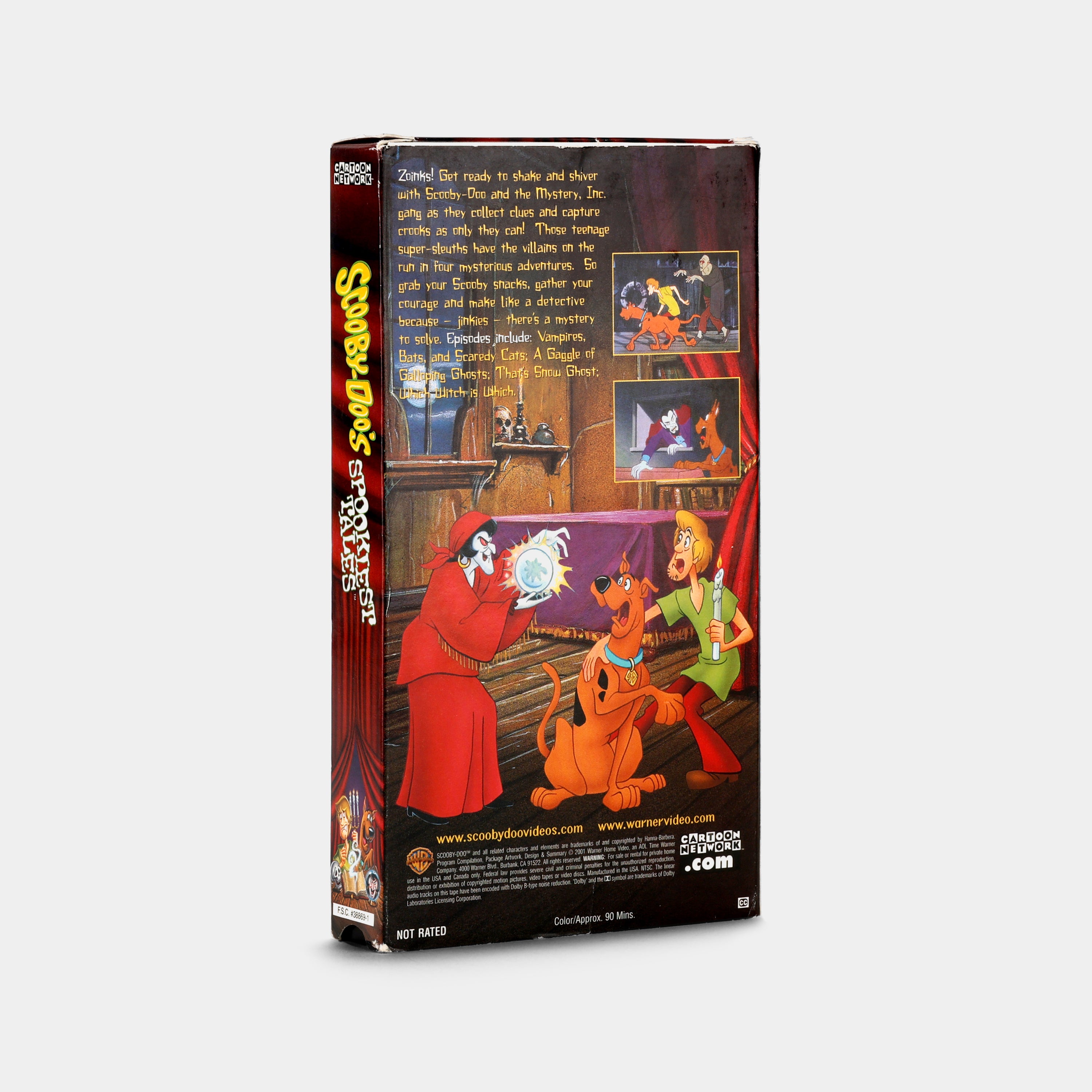 Scooby-Doo's Spookiest Tales VHS Tape