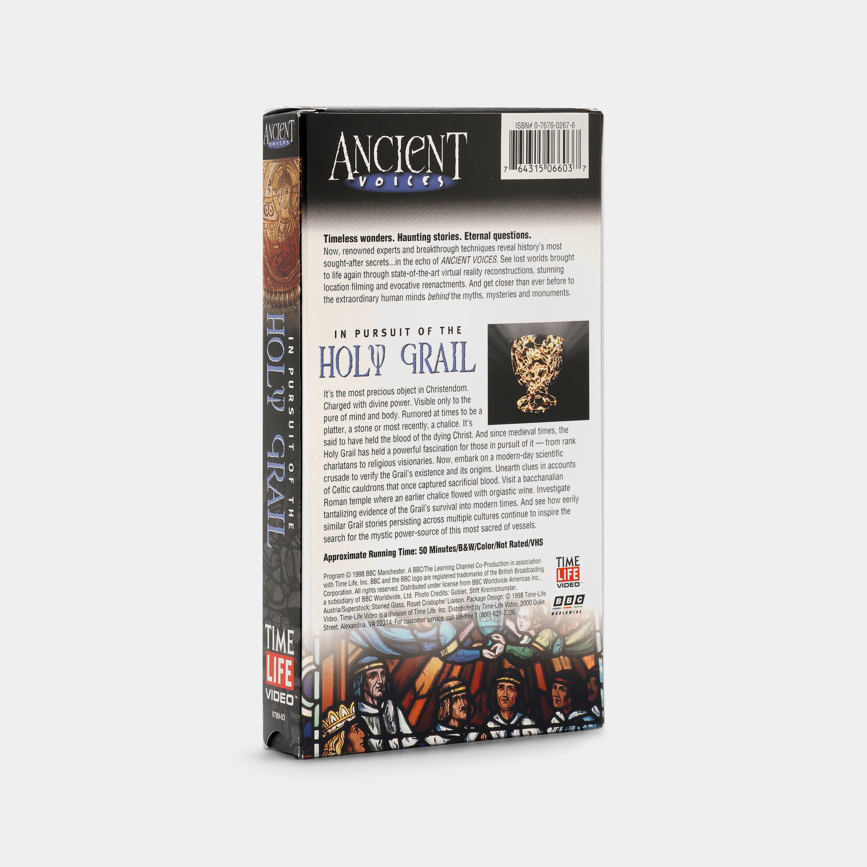 Ancient Voices: In Pursuit of the Holy Grail VHS Tape