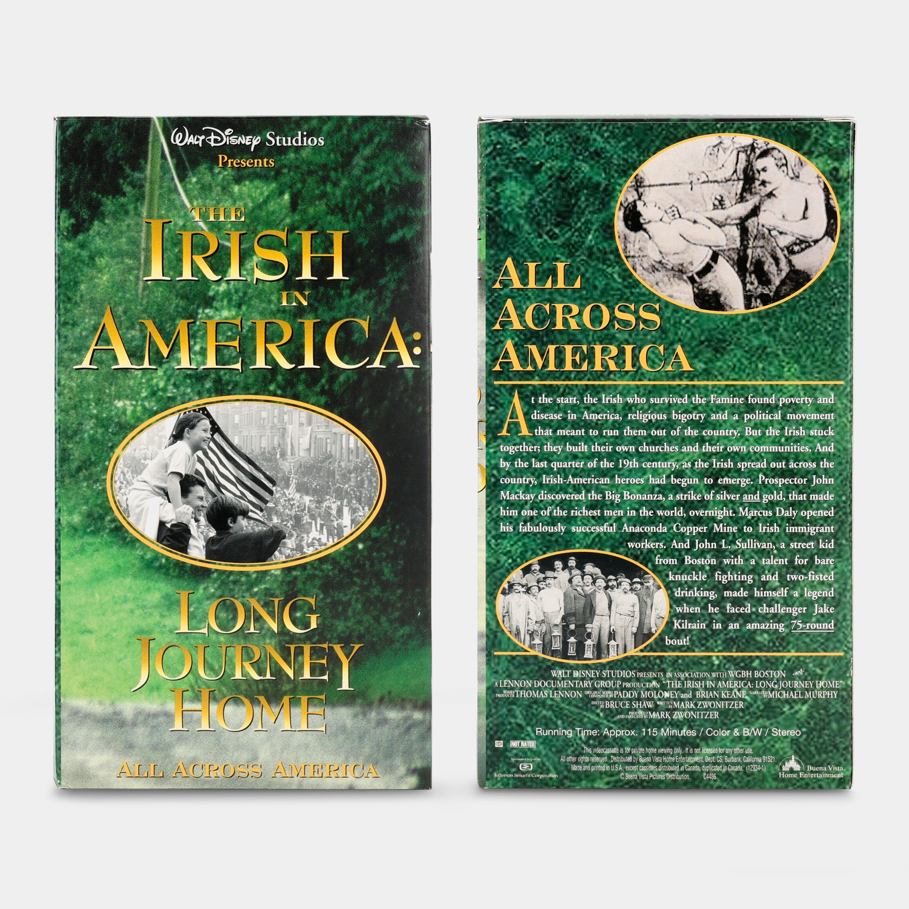 The Irish In America: Long Journey Home VHS Tape Set
