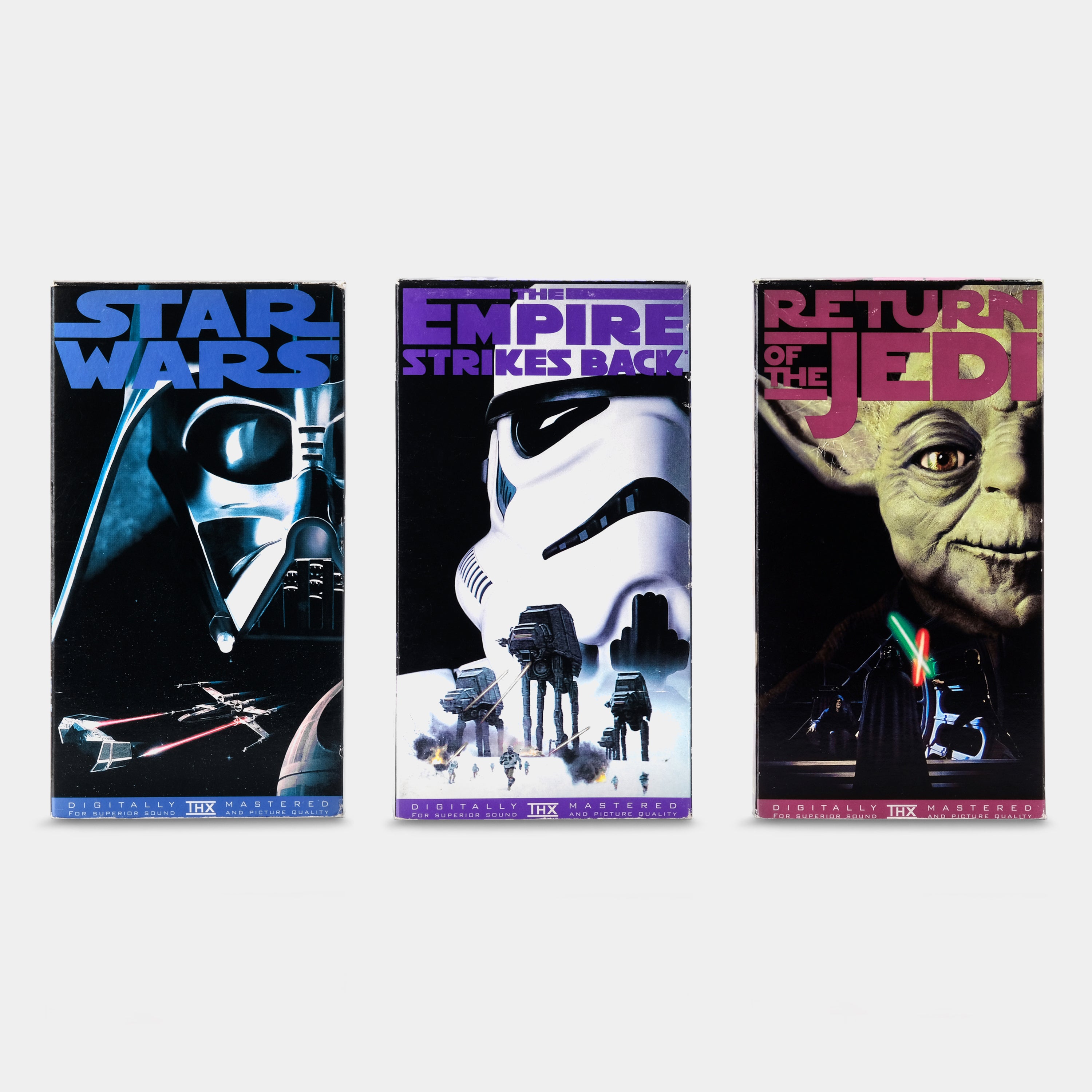 Star Wars Trilogy (THX Widescreen Edition) VHS Tape Set