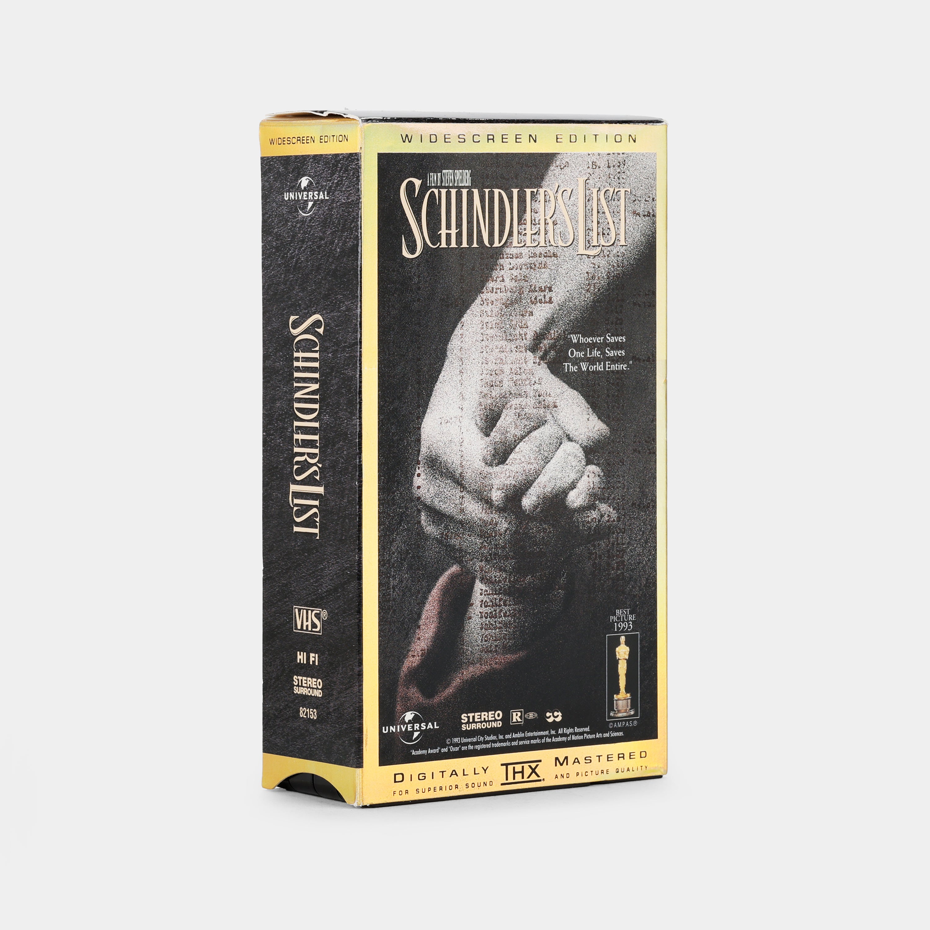 Schindler's List (Widescreen Edition) VHS Tape