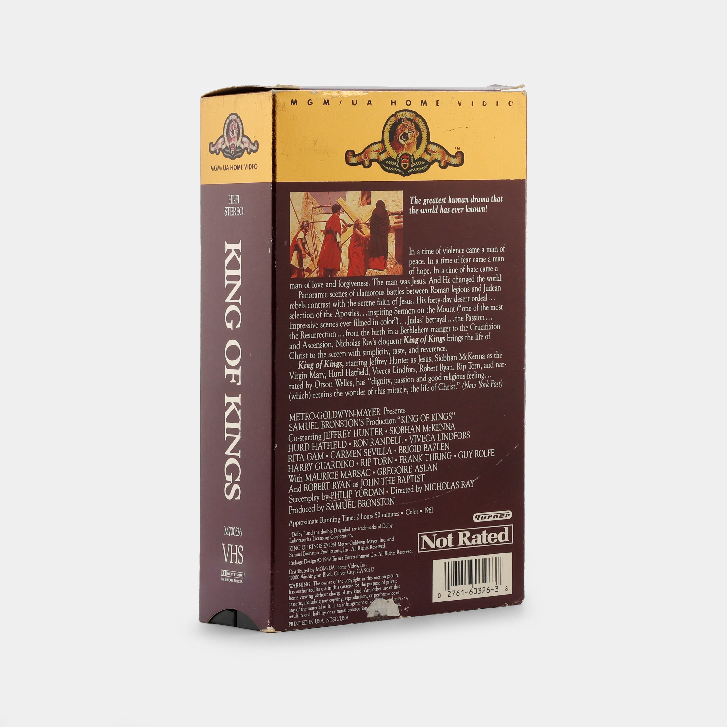 King of Kings VHS Tape