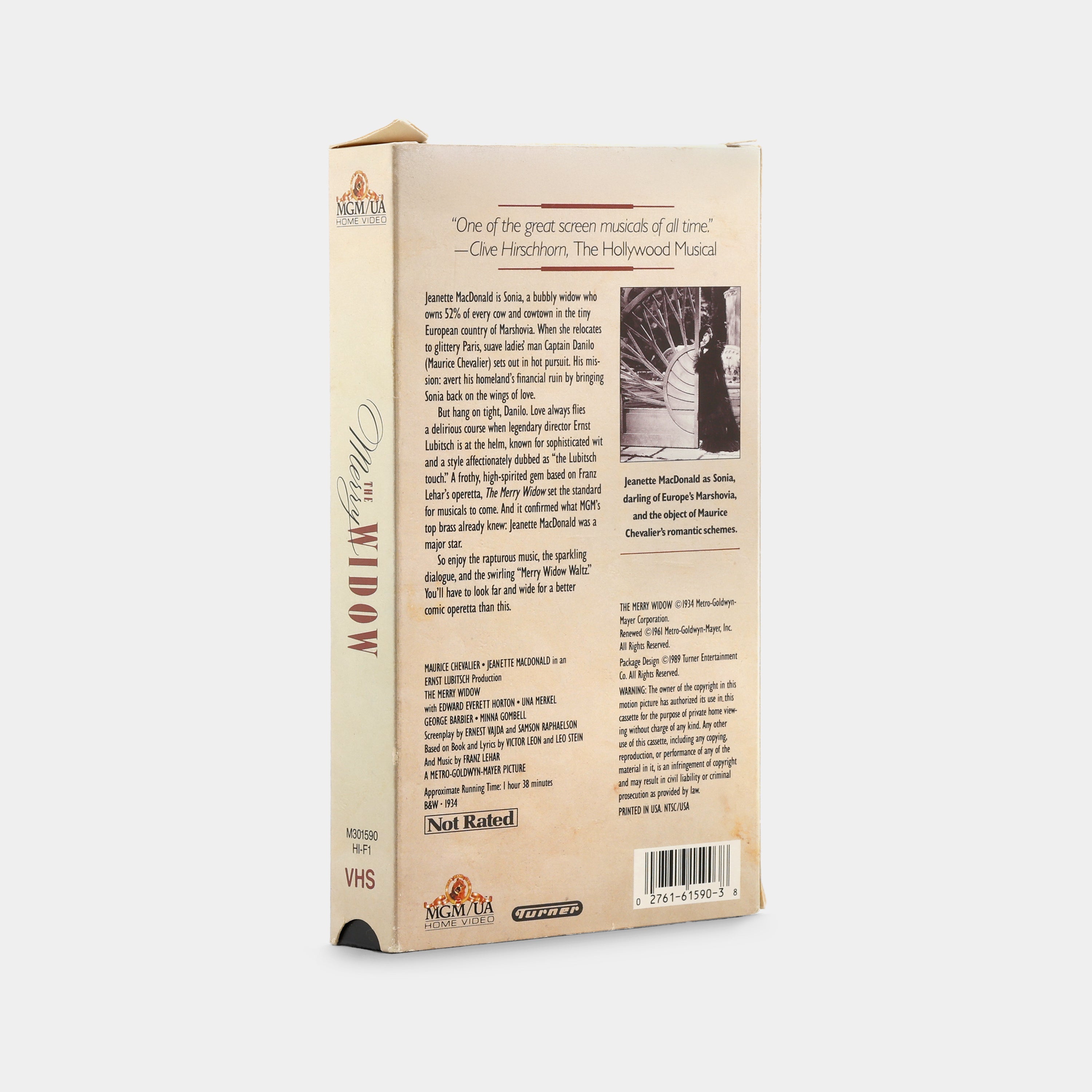 The Merry Widow VHS Tape