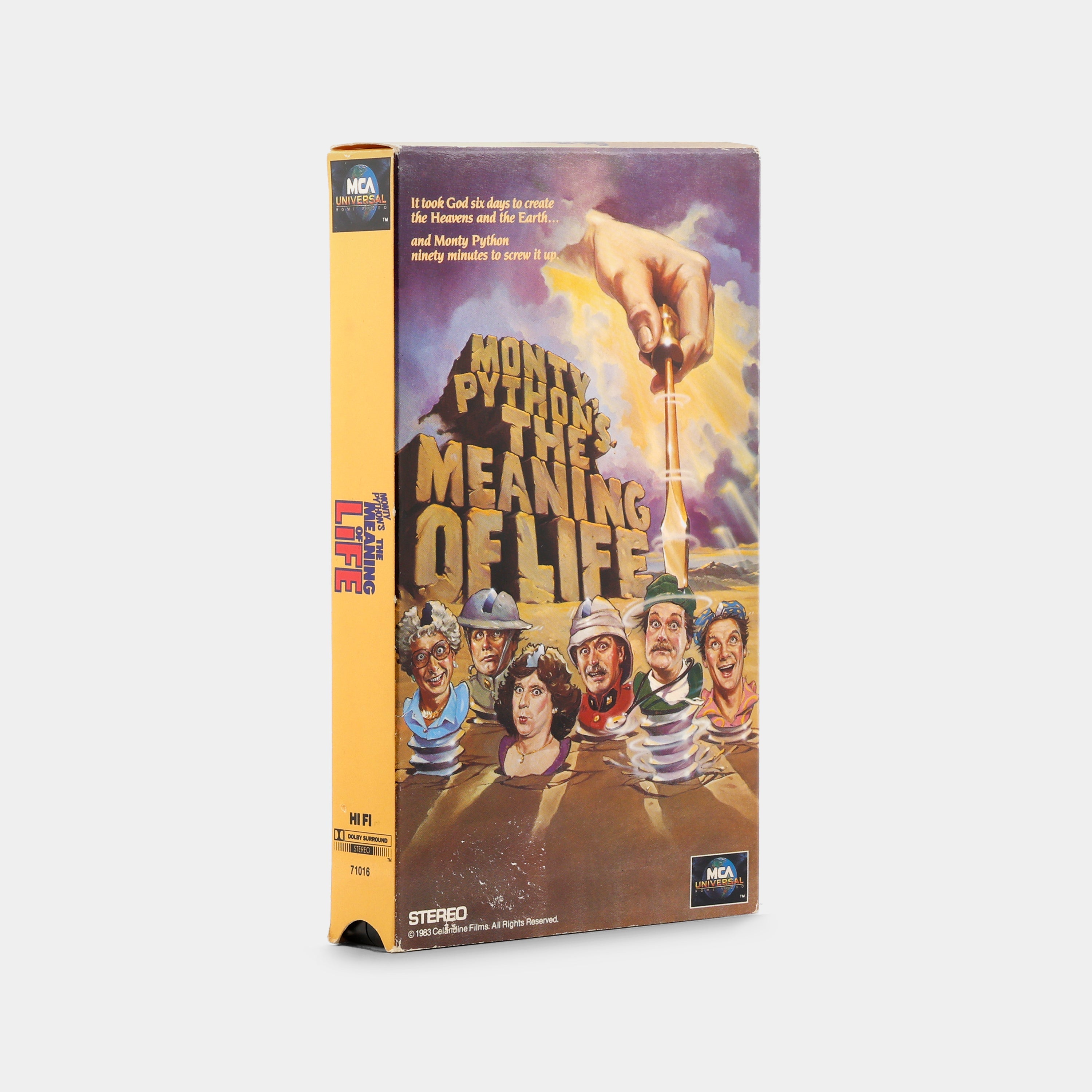 Monty Python's The Meaning of Life VHS Tape