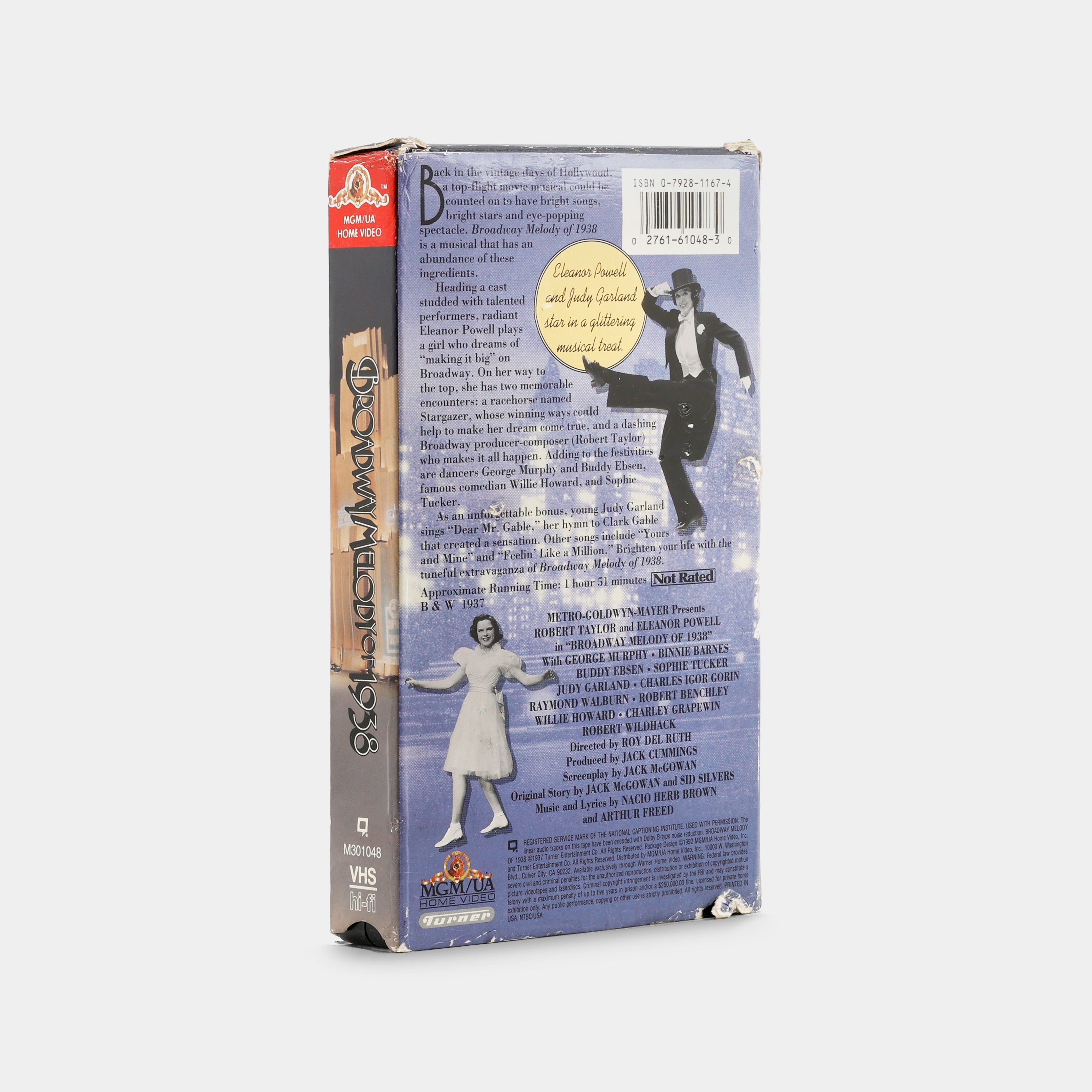 Broadway Melody of 1938 VHS Tape