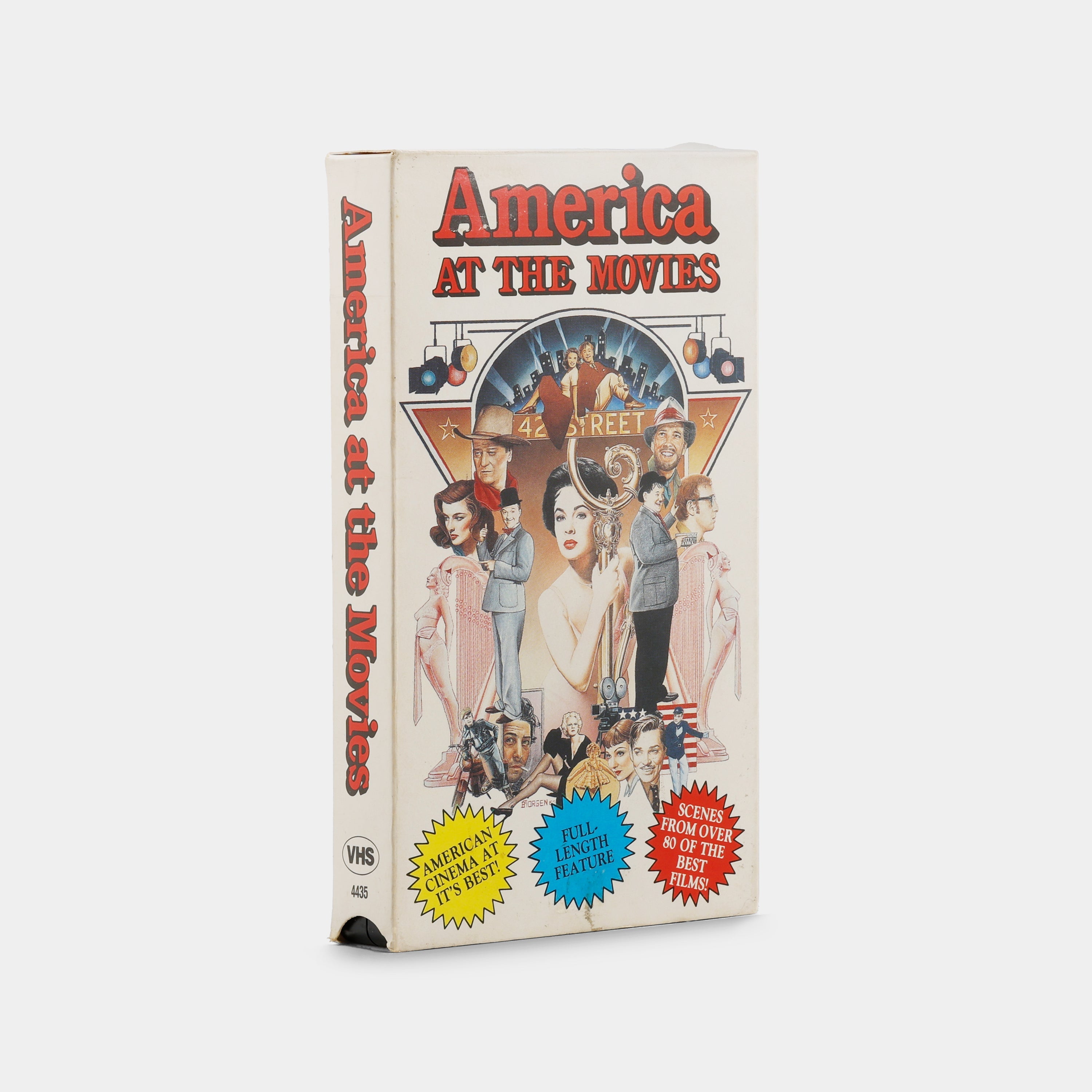 America at the Movies VHS Tape