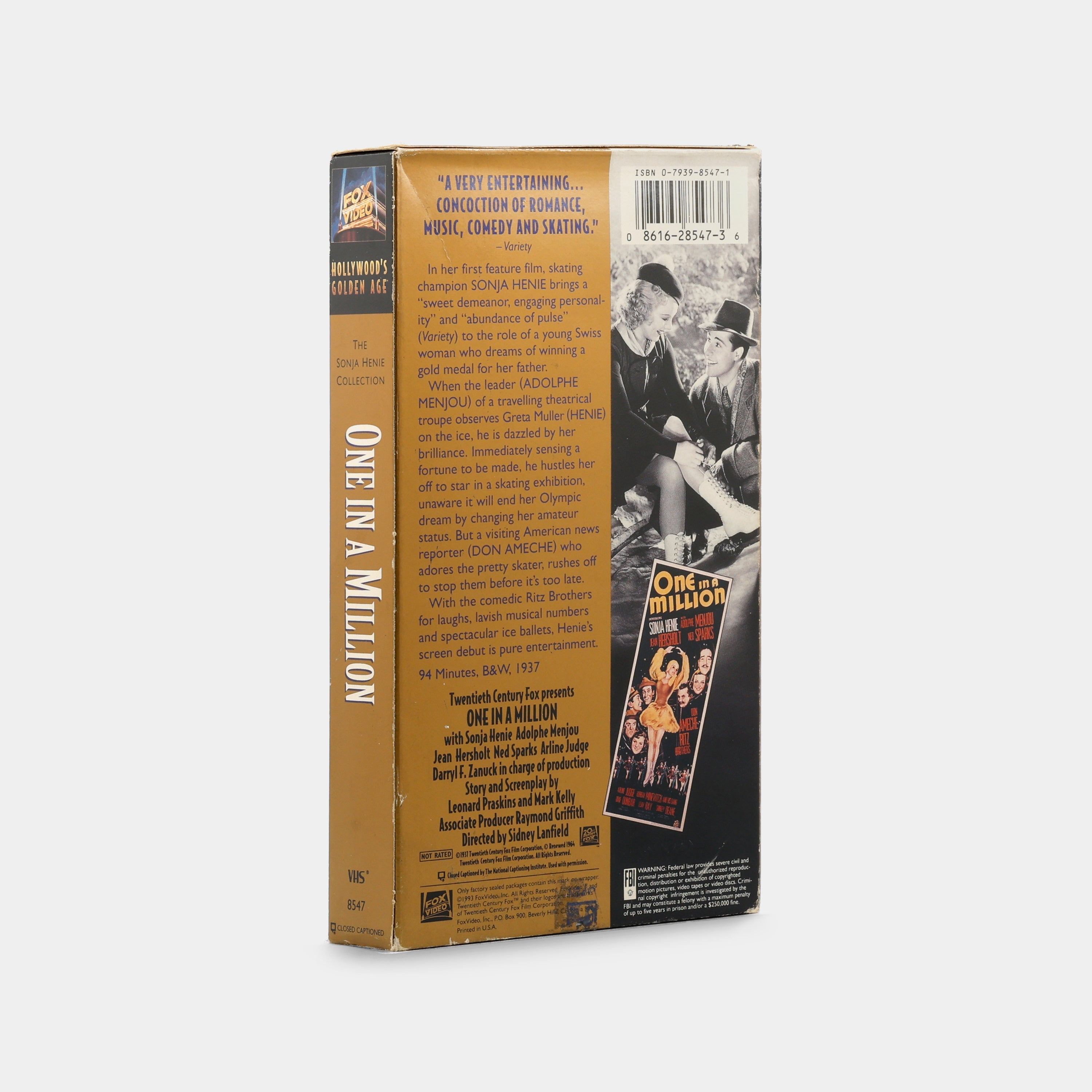 One in a Million VHS Tape