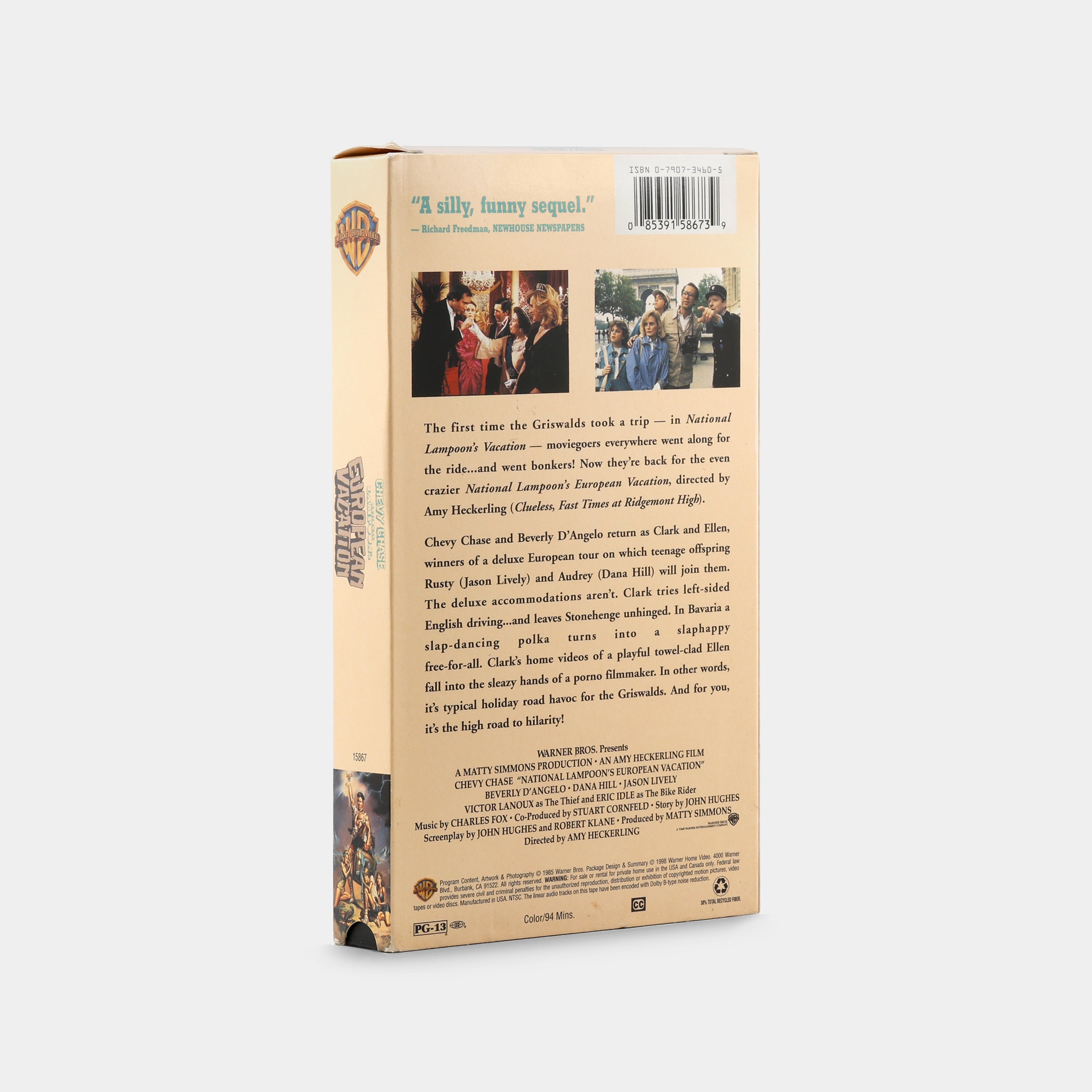 National Lampoon's European Vacation VHS Tape