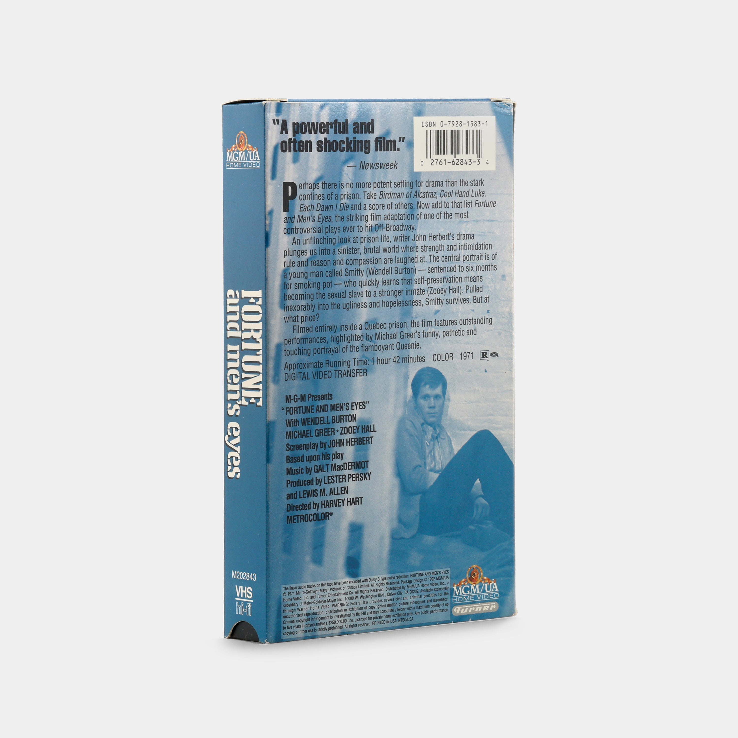 Fortune and Men's Eyes VHS Tape