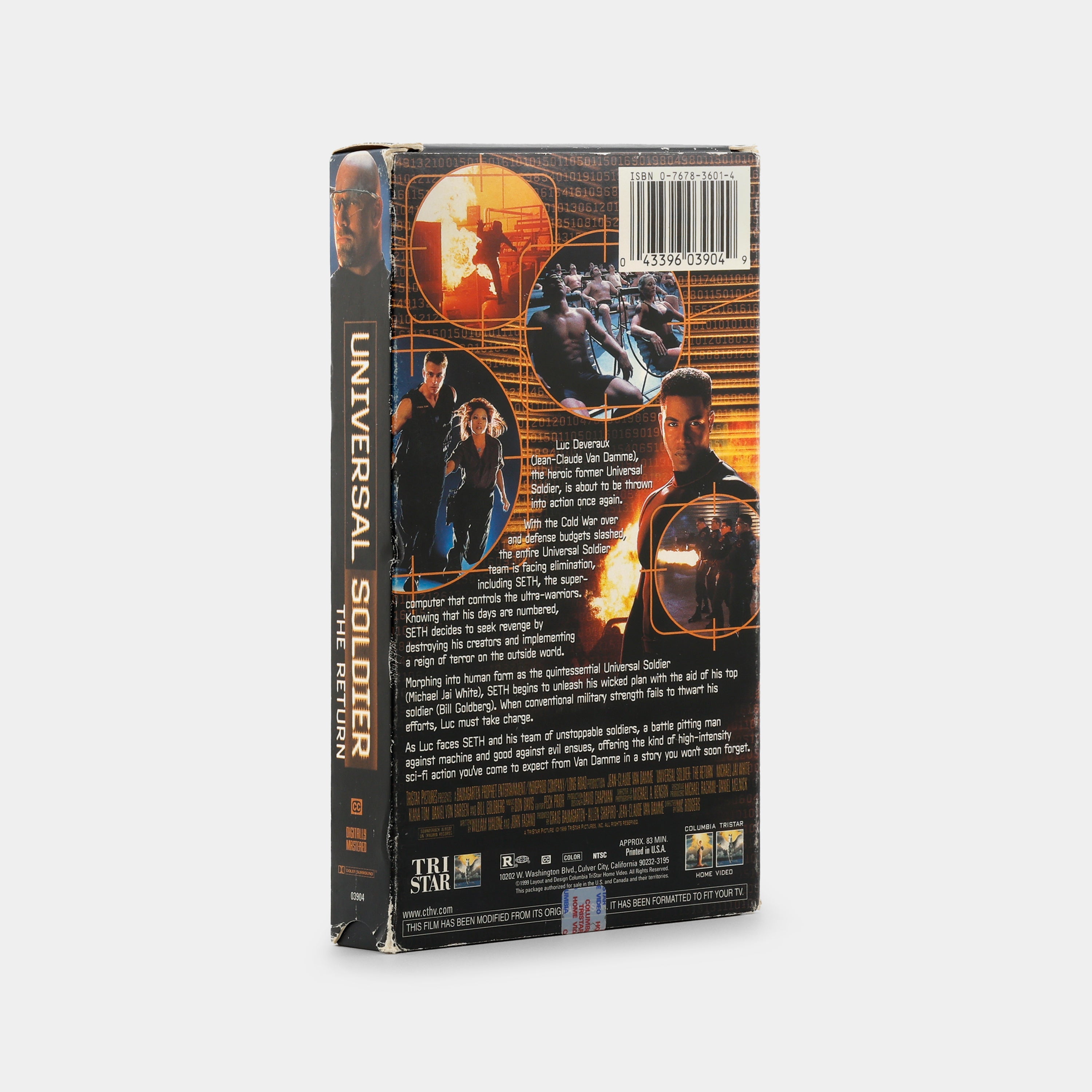 Universal Soldier: The Return VHS Tape