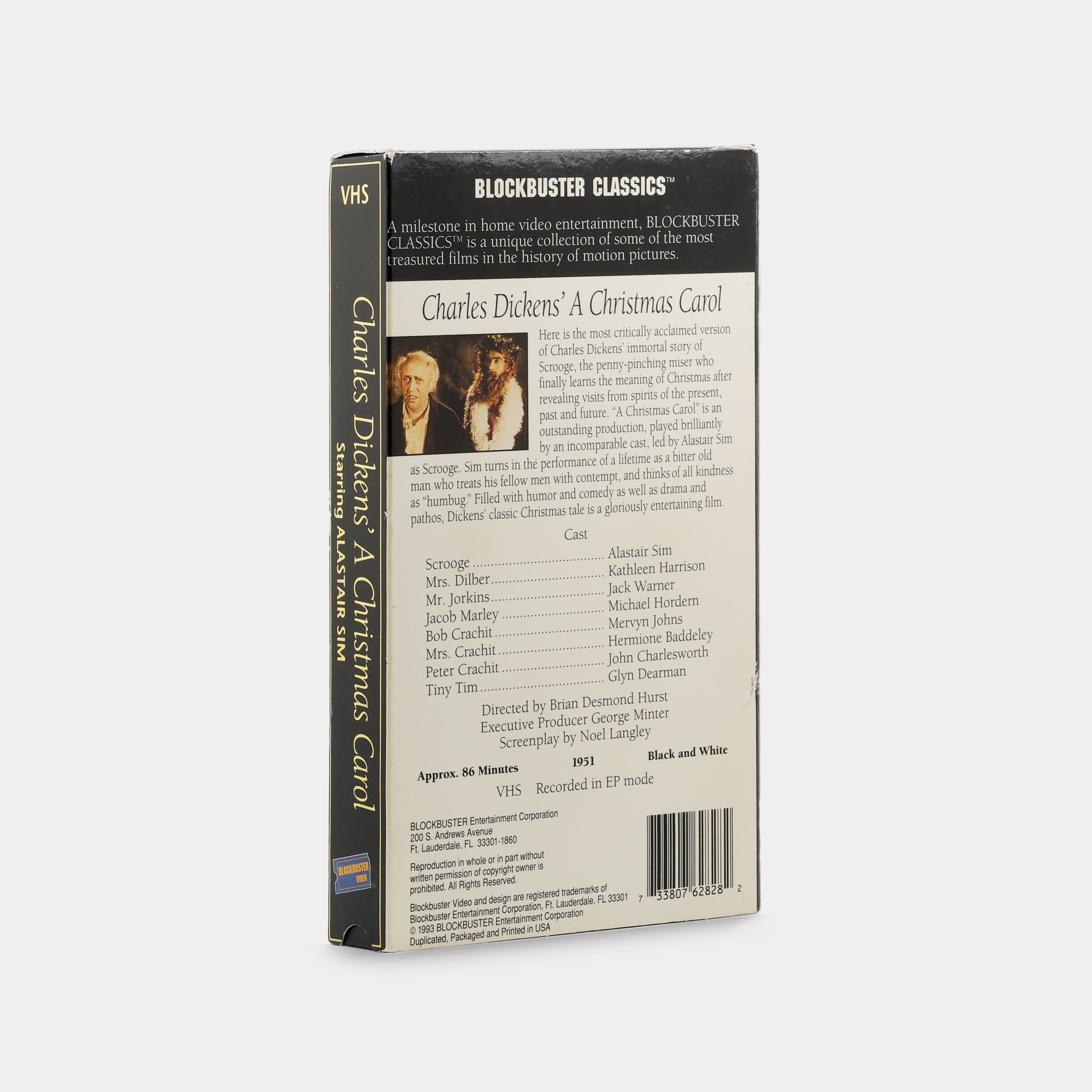 A Christmas Carol VHS Tape