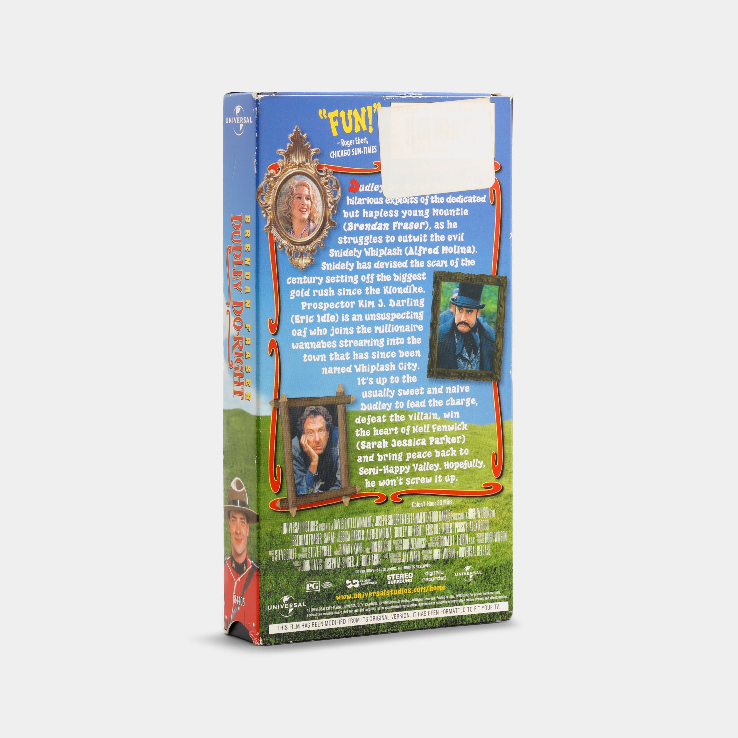 Dudley Do-Right VHS Tape