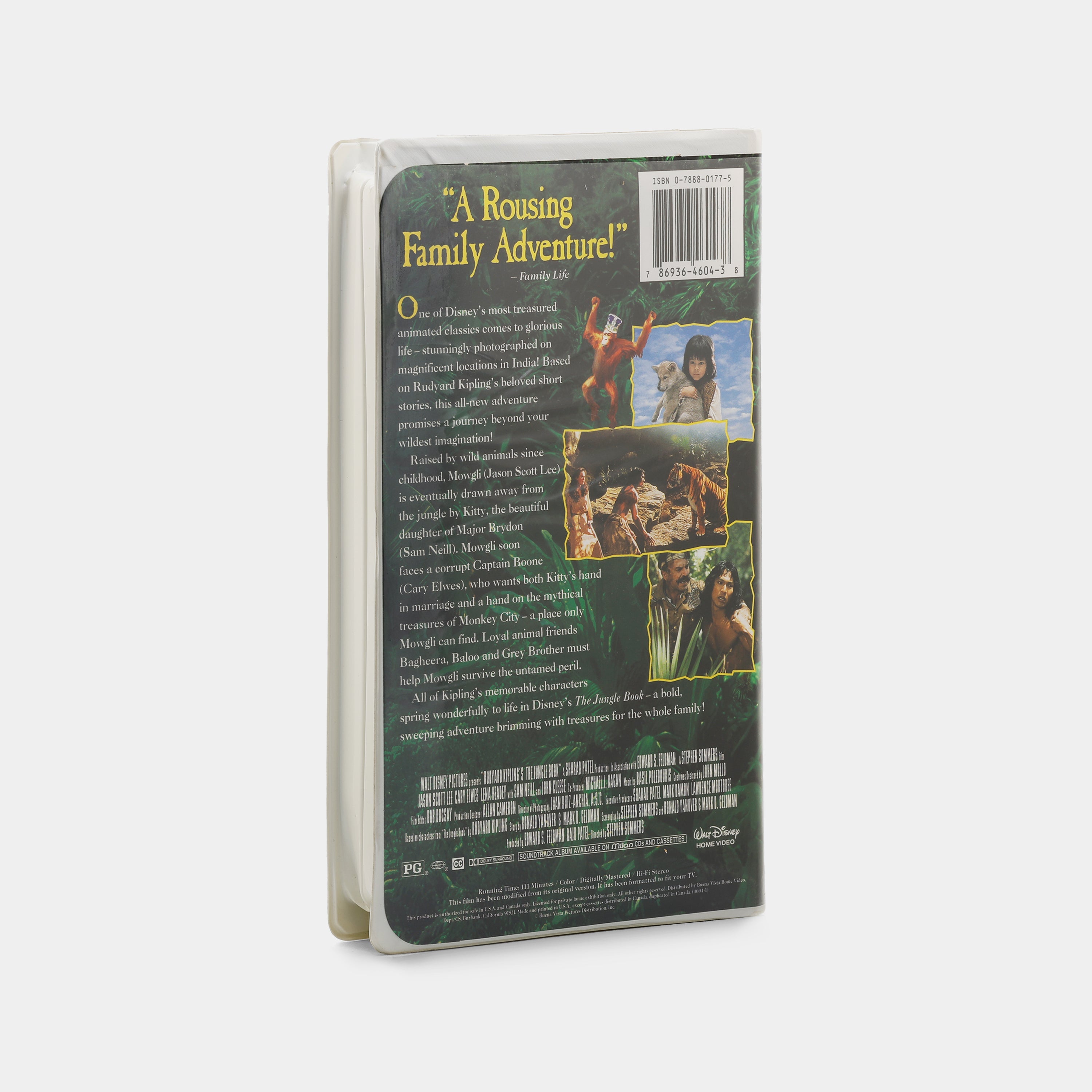 Rudyard Kipling's The Jungle Book VHS Tape