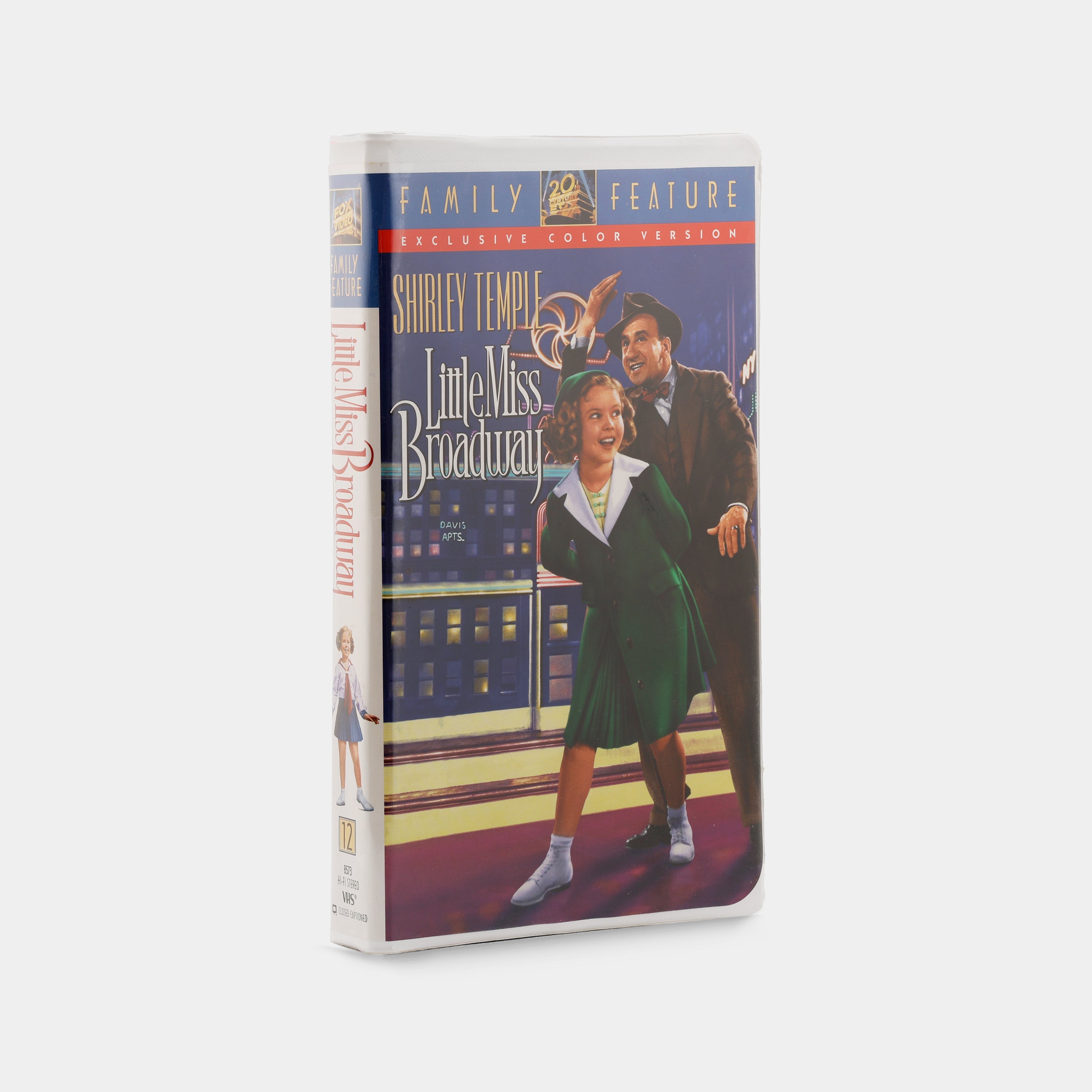 Little Miss Broadway VHS Tape