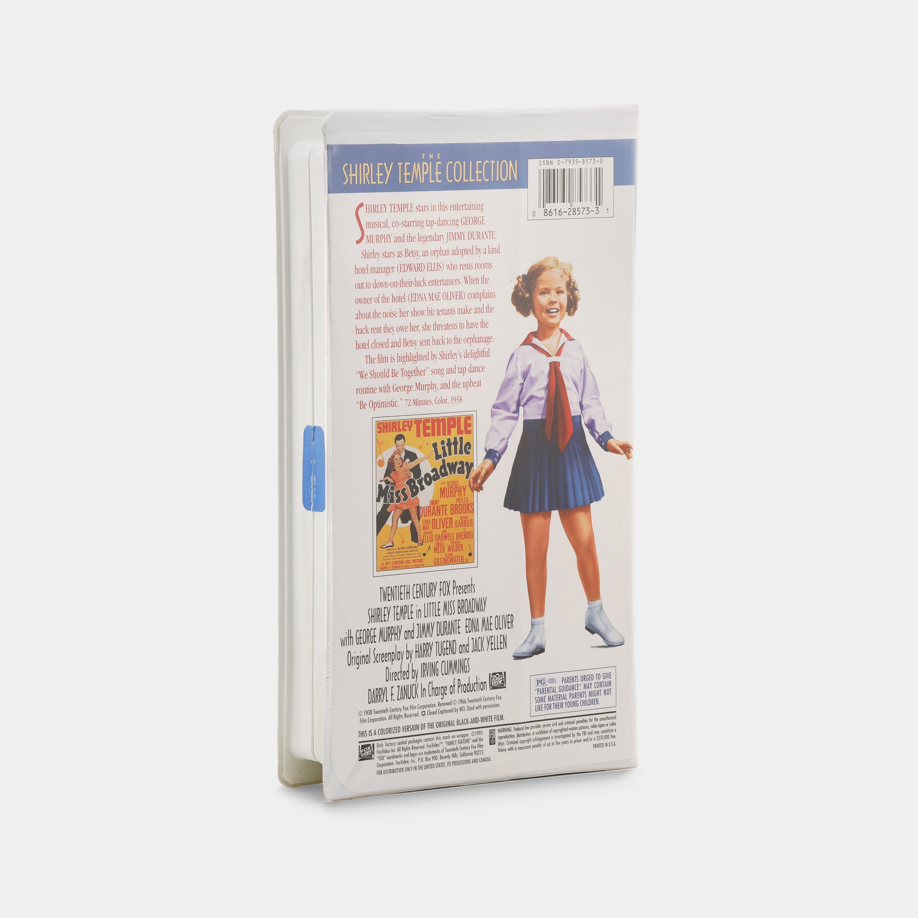 Little Miss Broadway VHS Tape