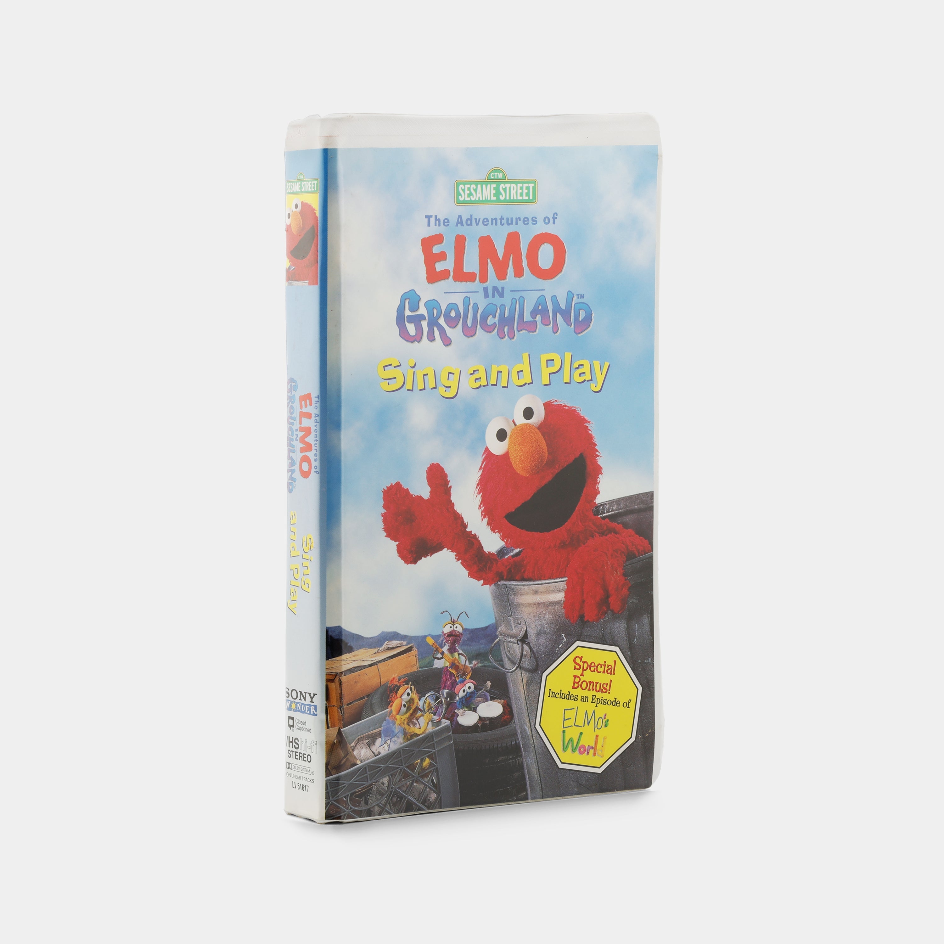The Adventures of Elmo in Grouchland: Sing and Play VHS Tape