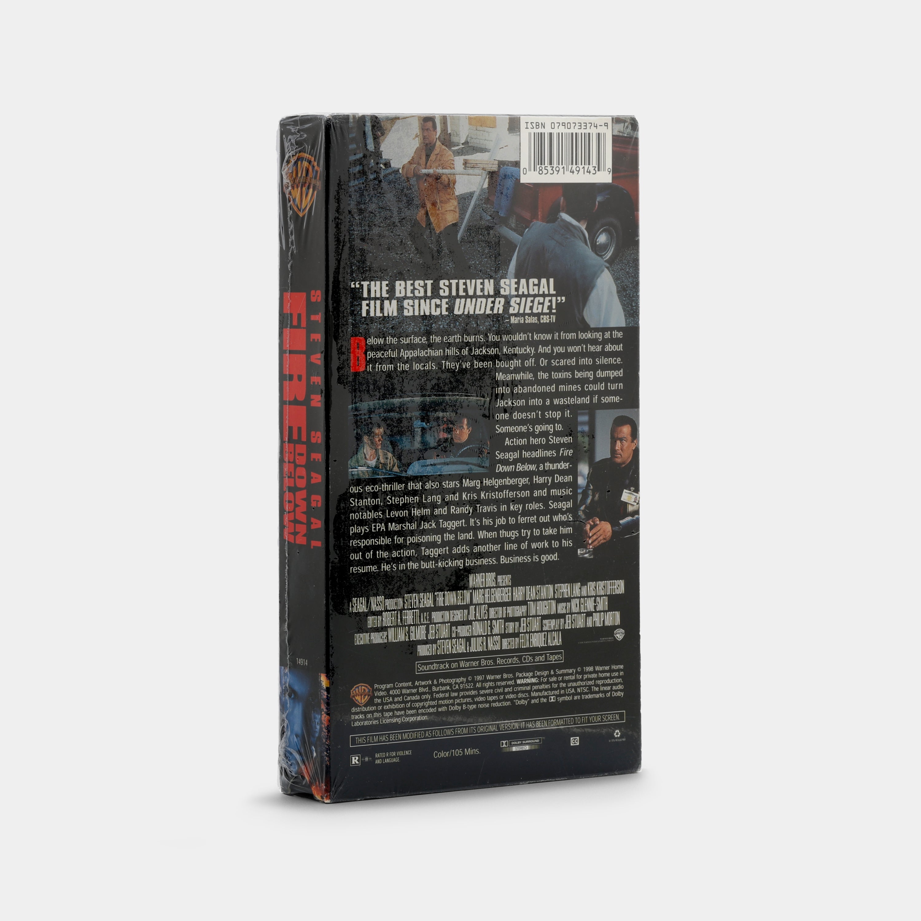 Fire Down Below (Sealed) VHS Tape