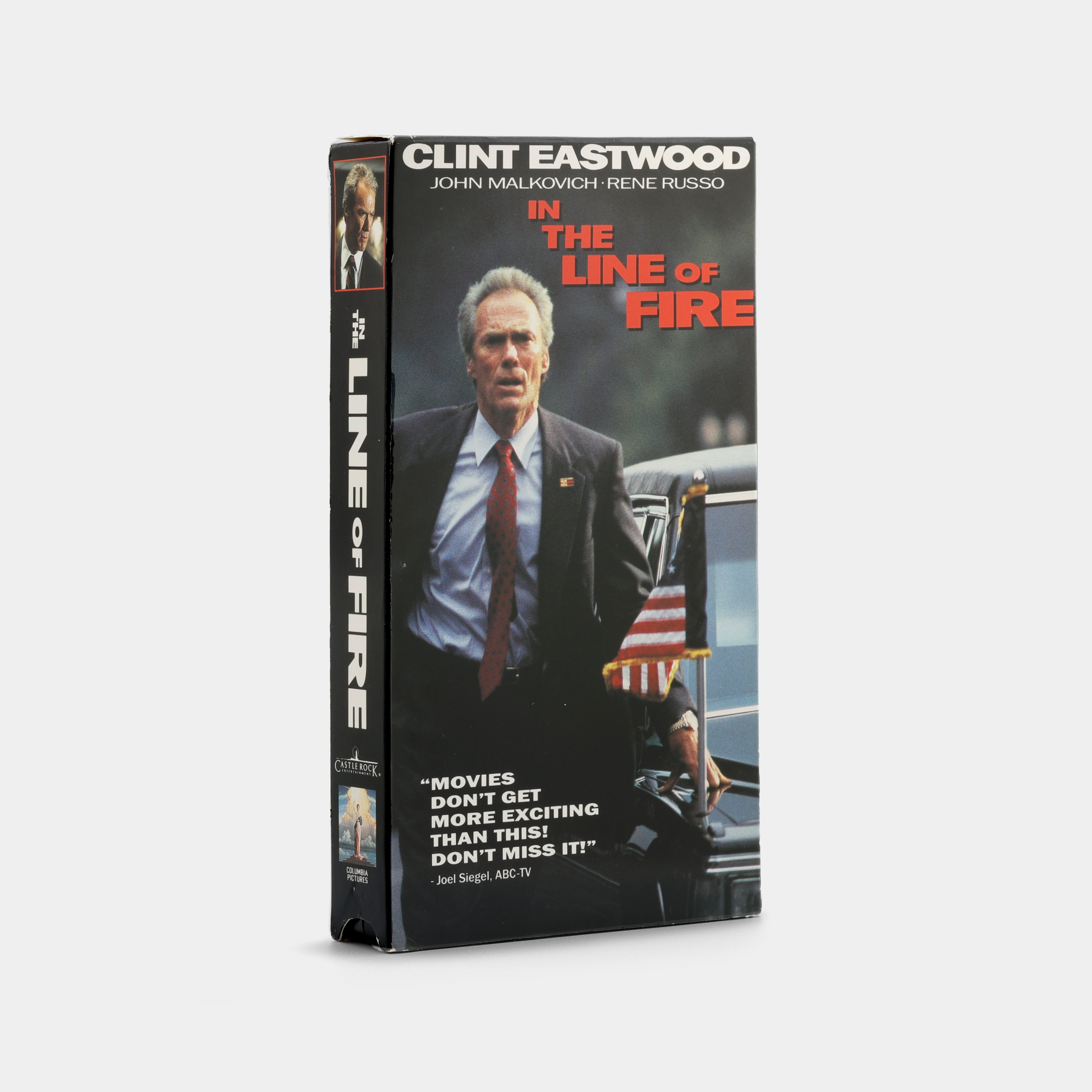 In the Line of Fire VHS Tape