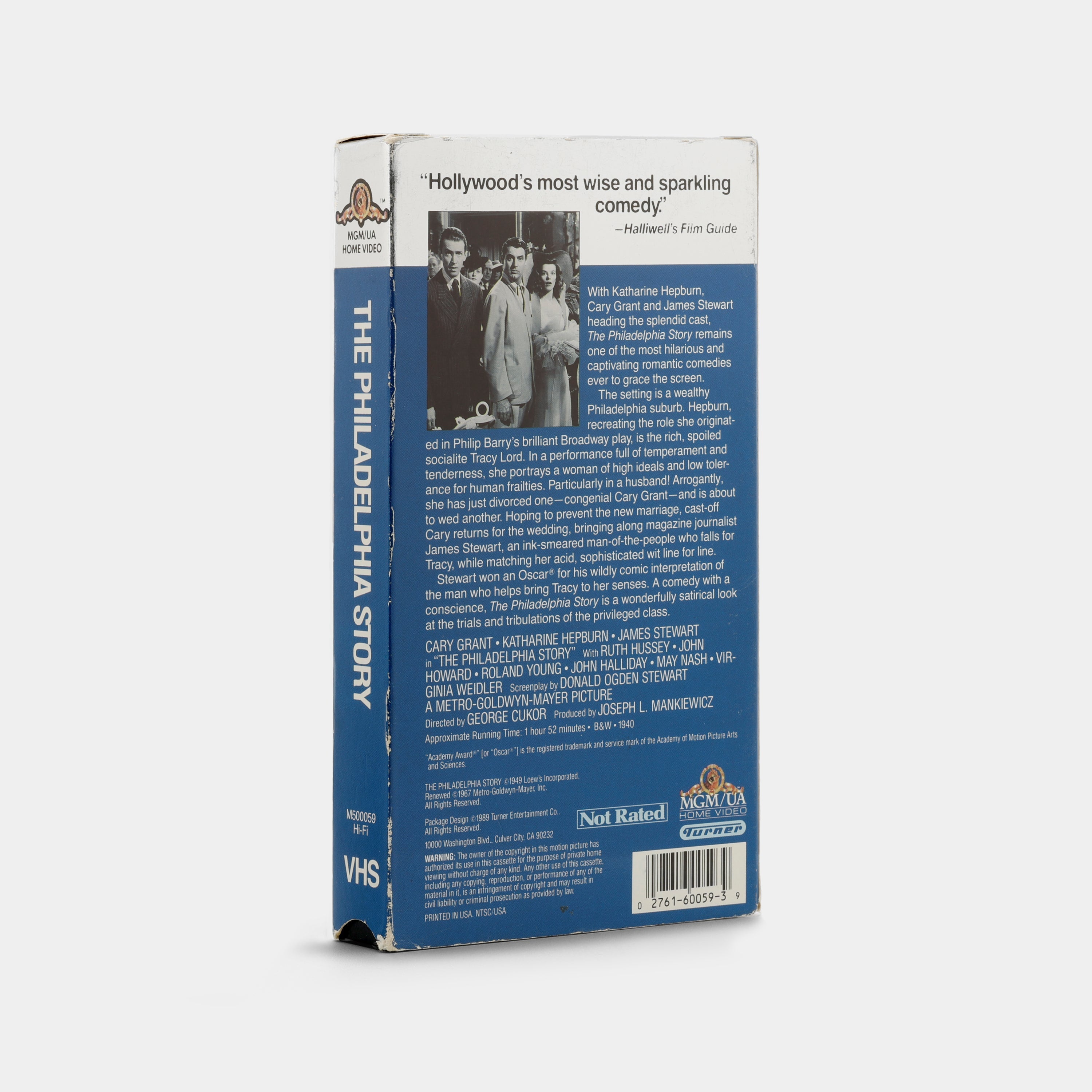 The Philadelphia Story VHS Tape