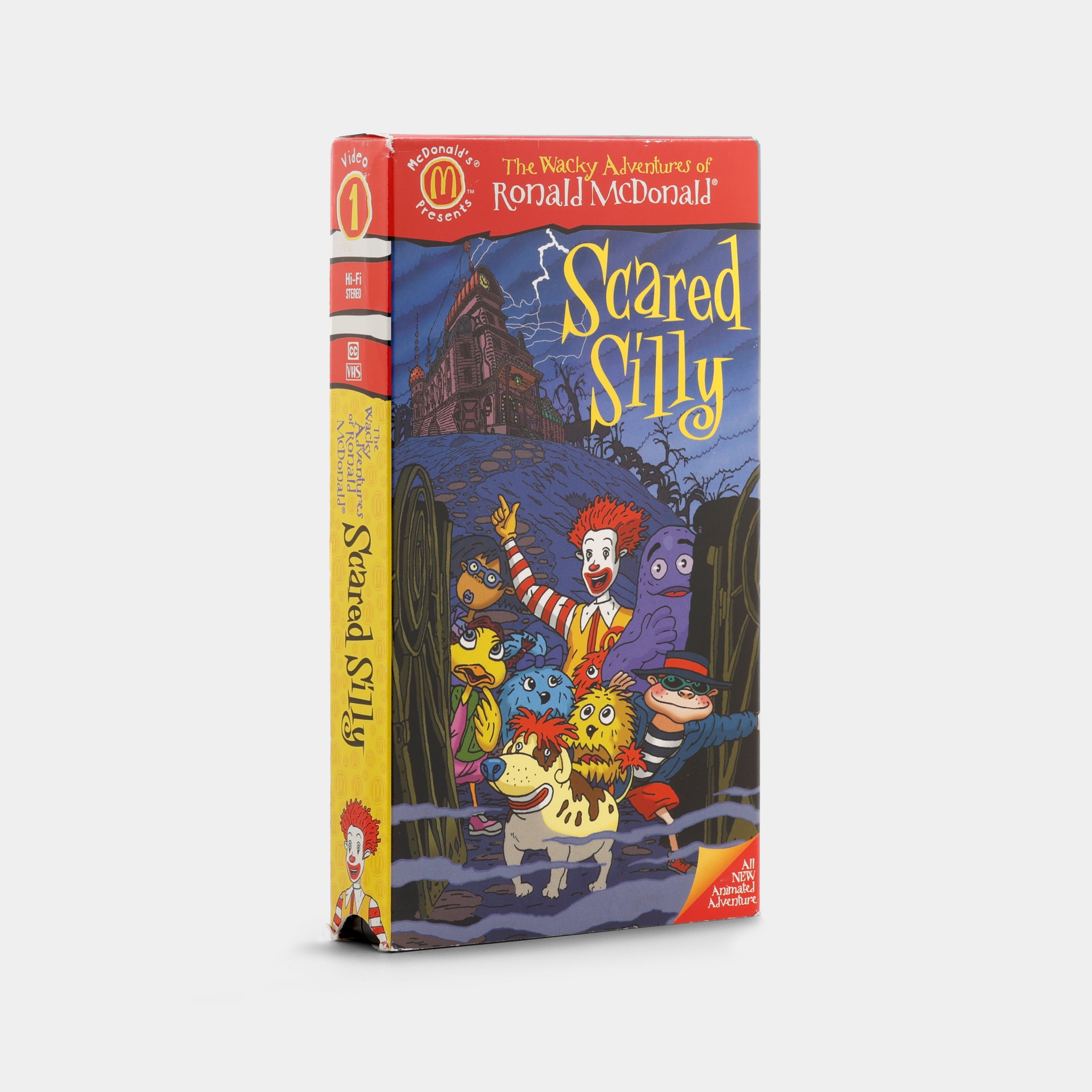 The Wacky Adventures of Ronald McDonald: Scared Silly VHS Tape