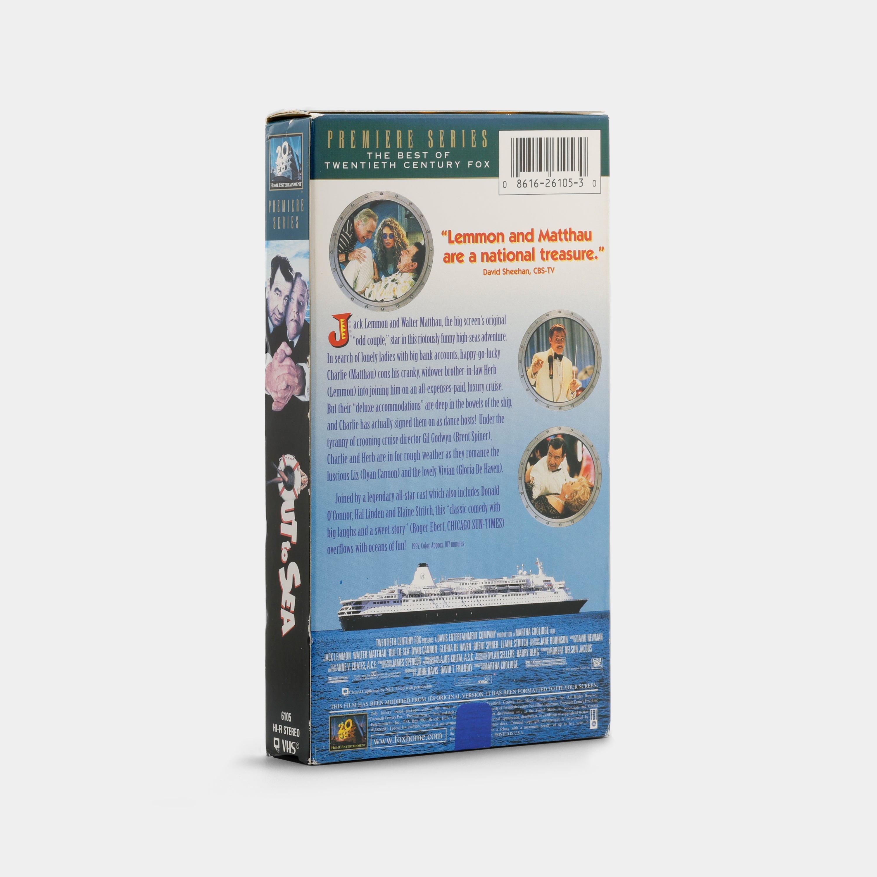 Out to Sea VHS Tape