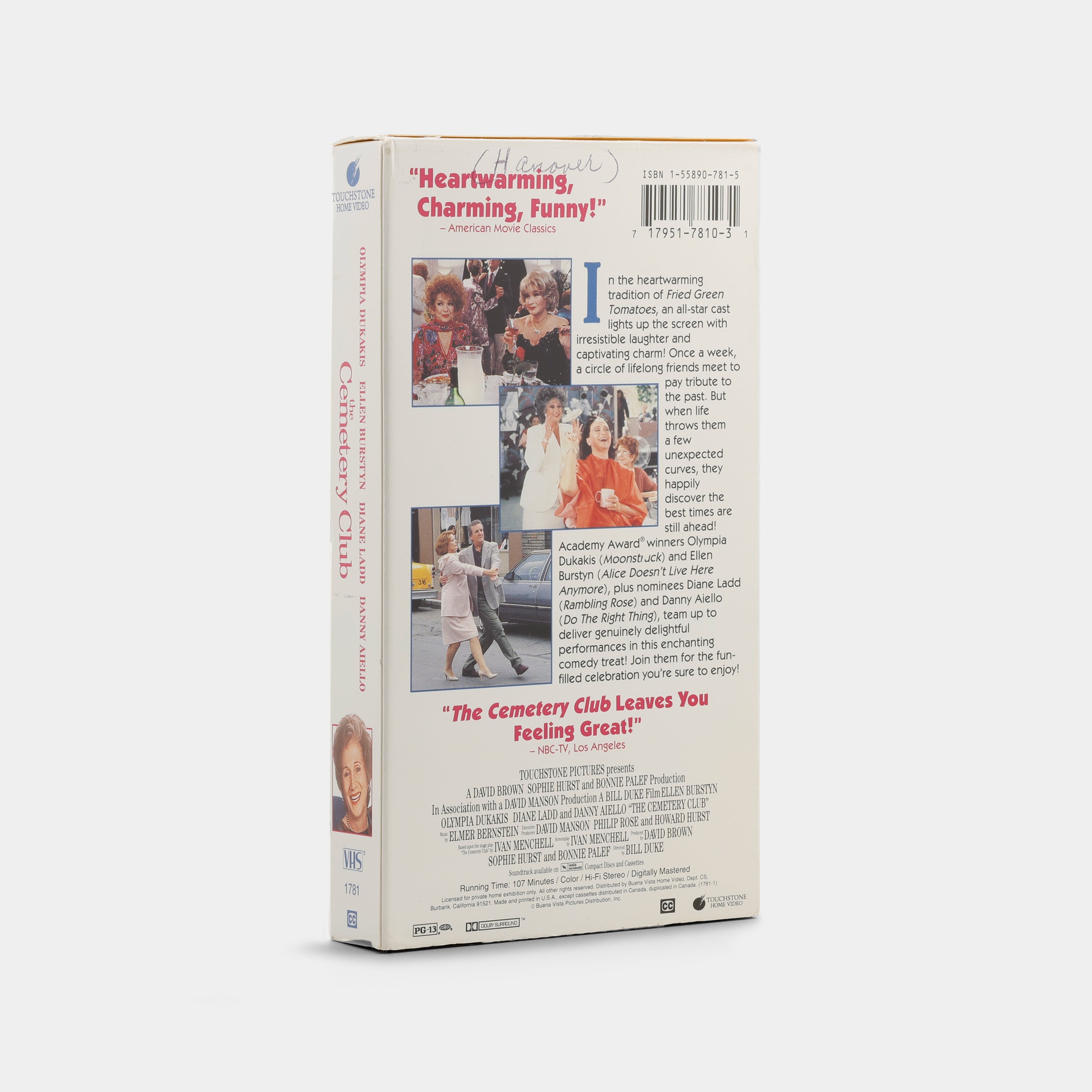 The Cemetery Club VHS Tape