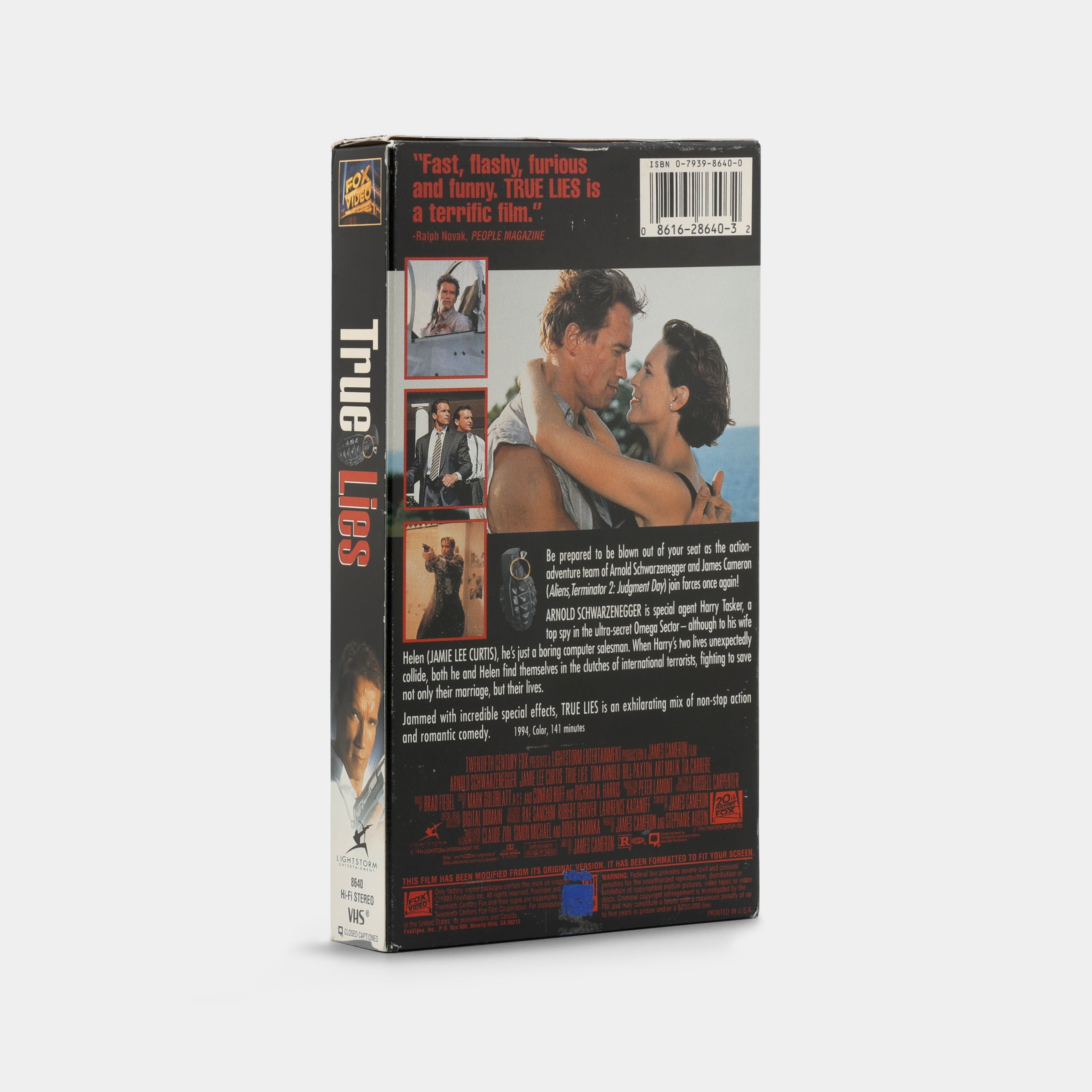 True Lies VHS Tape