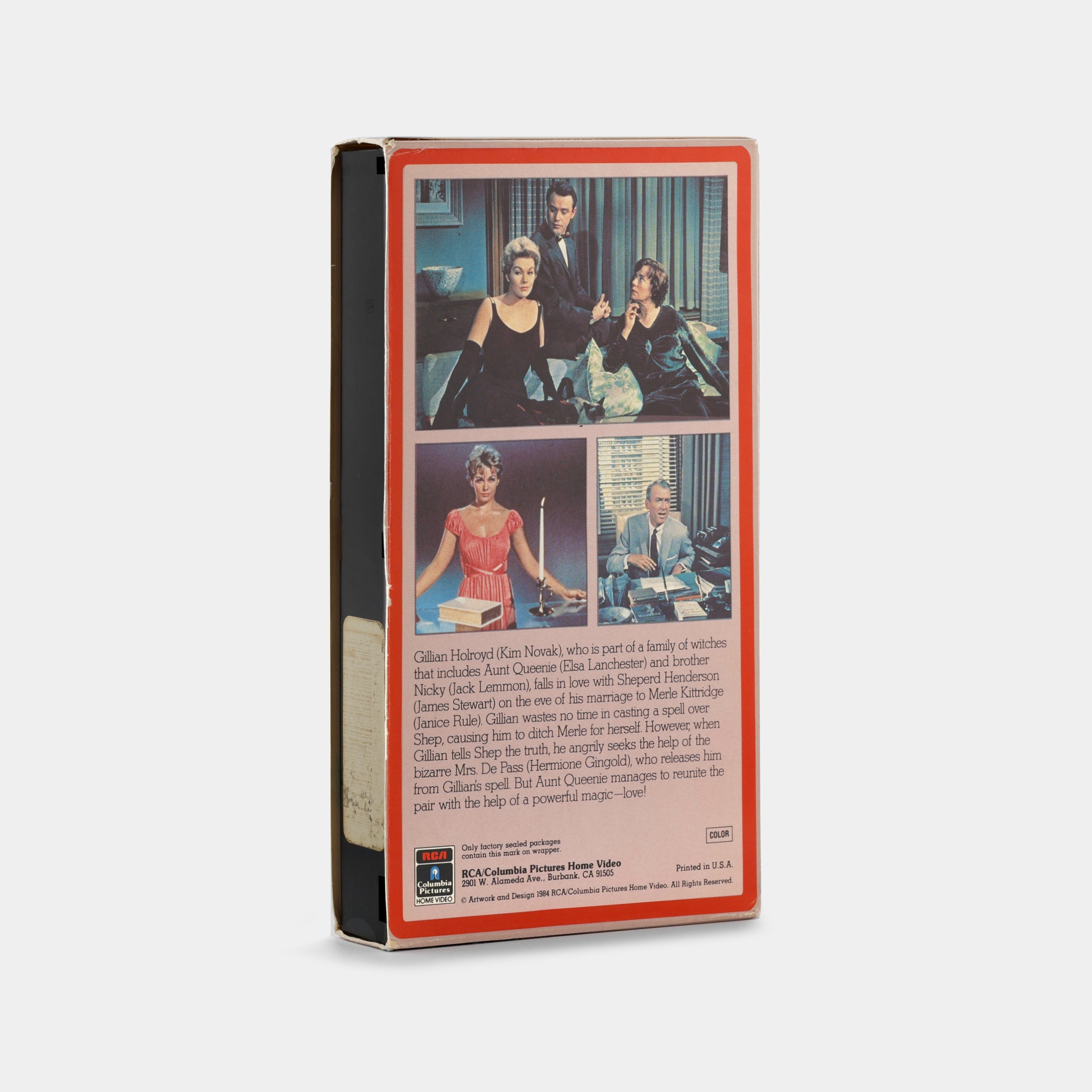 Bell, Book and Candle VHS Tape