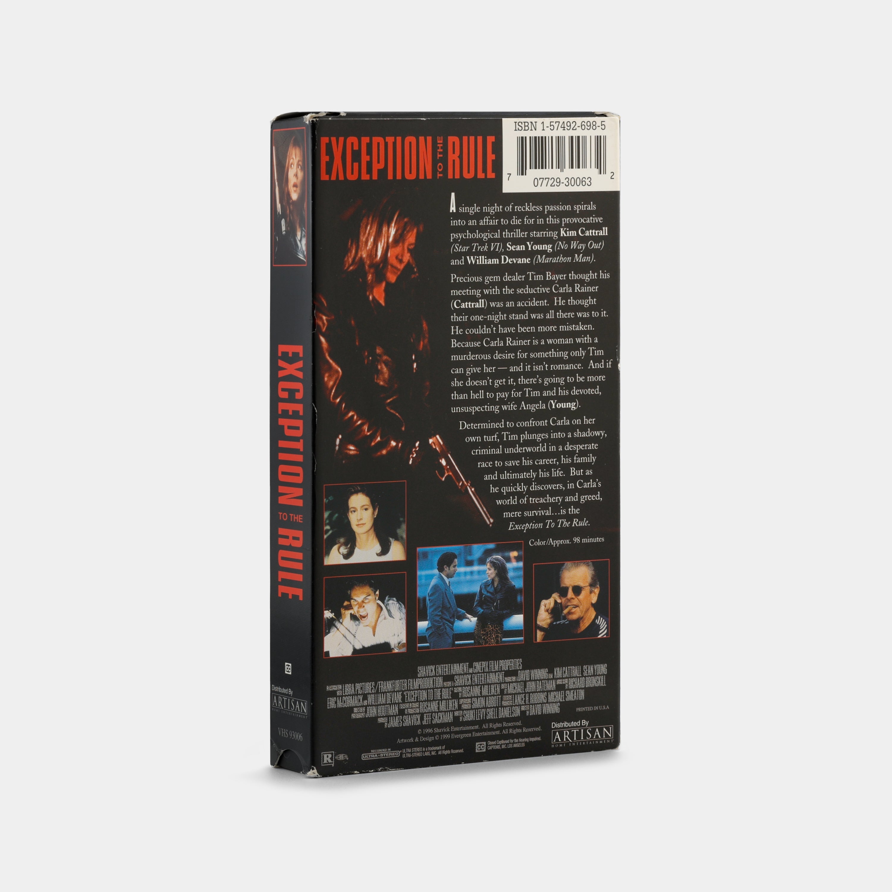 Exception to the Rule VHS Tape