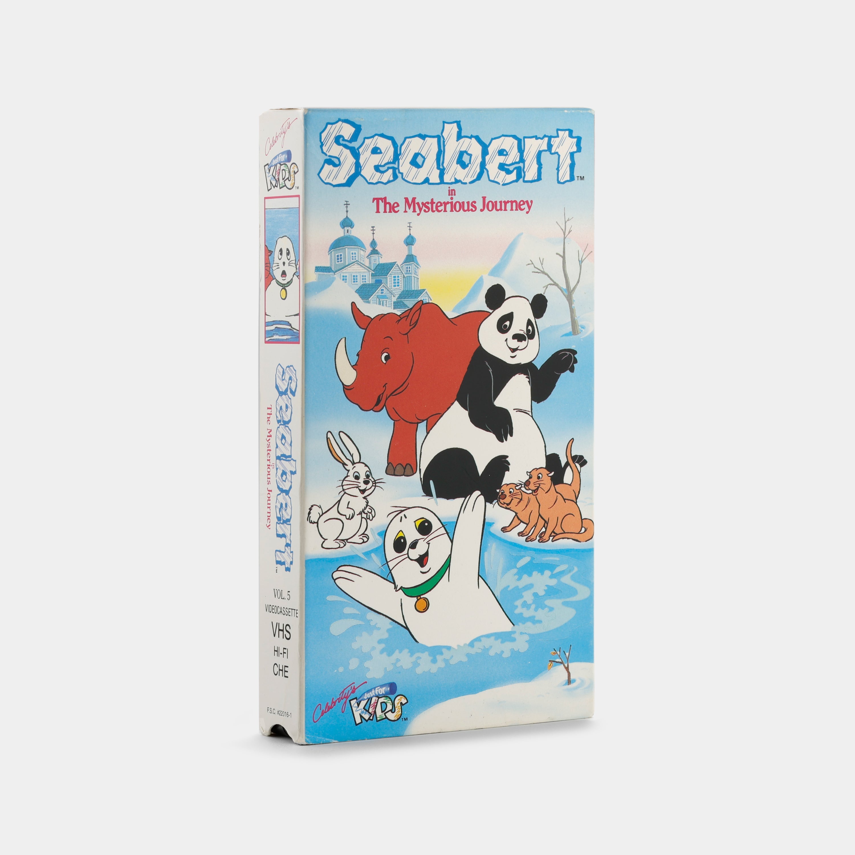 Seabert in The Mysterious Journey VHS Tape