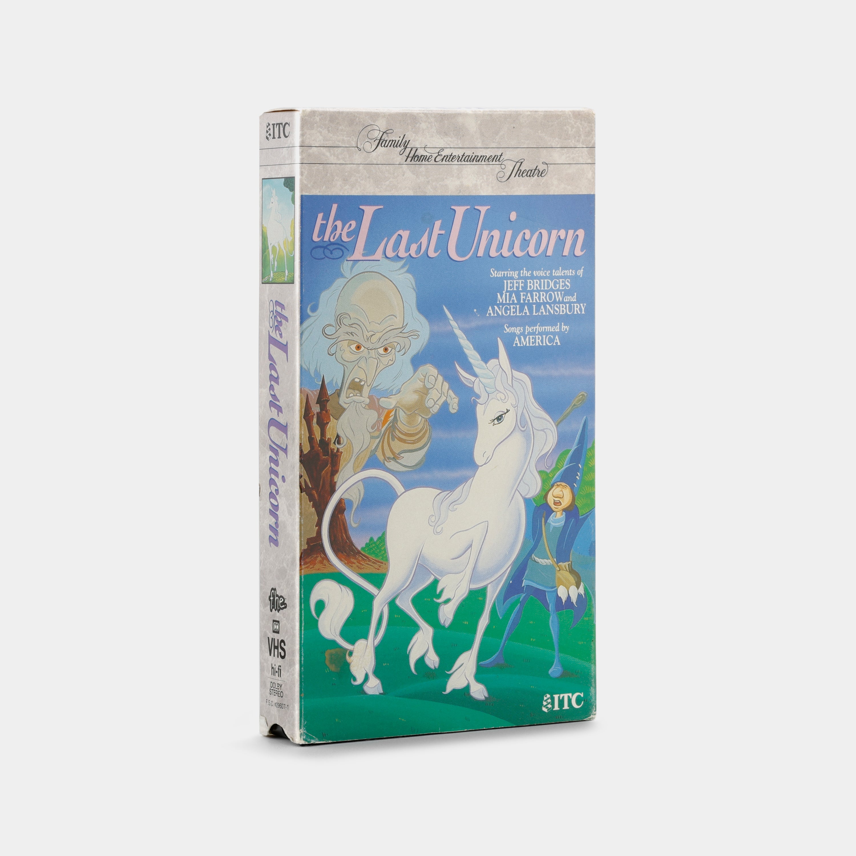 The Last Unicorn VHS Tape
