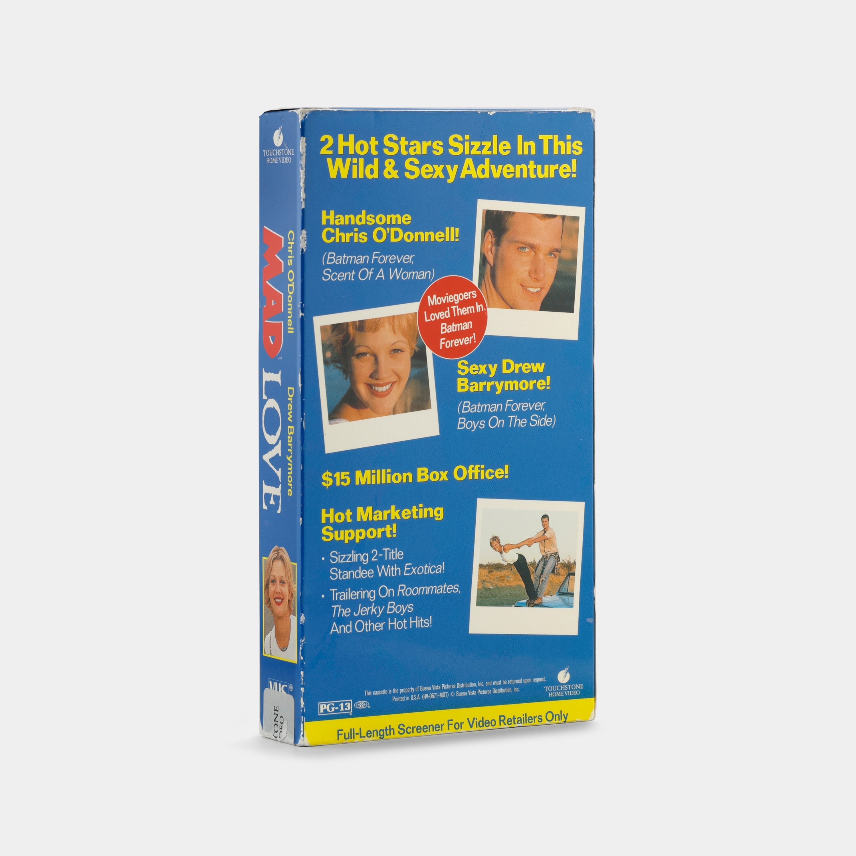 Mad Love (Demo Screener for Video Retailers) VHS Tape