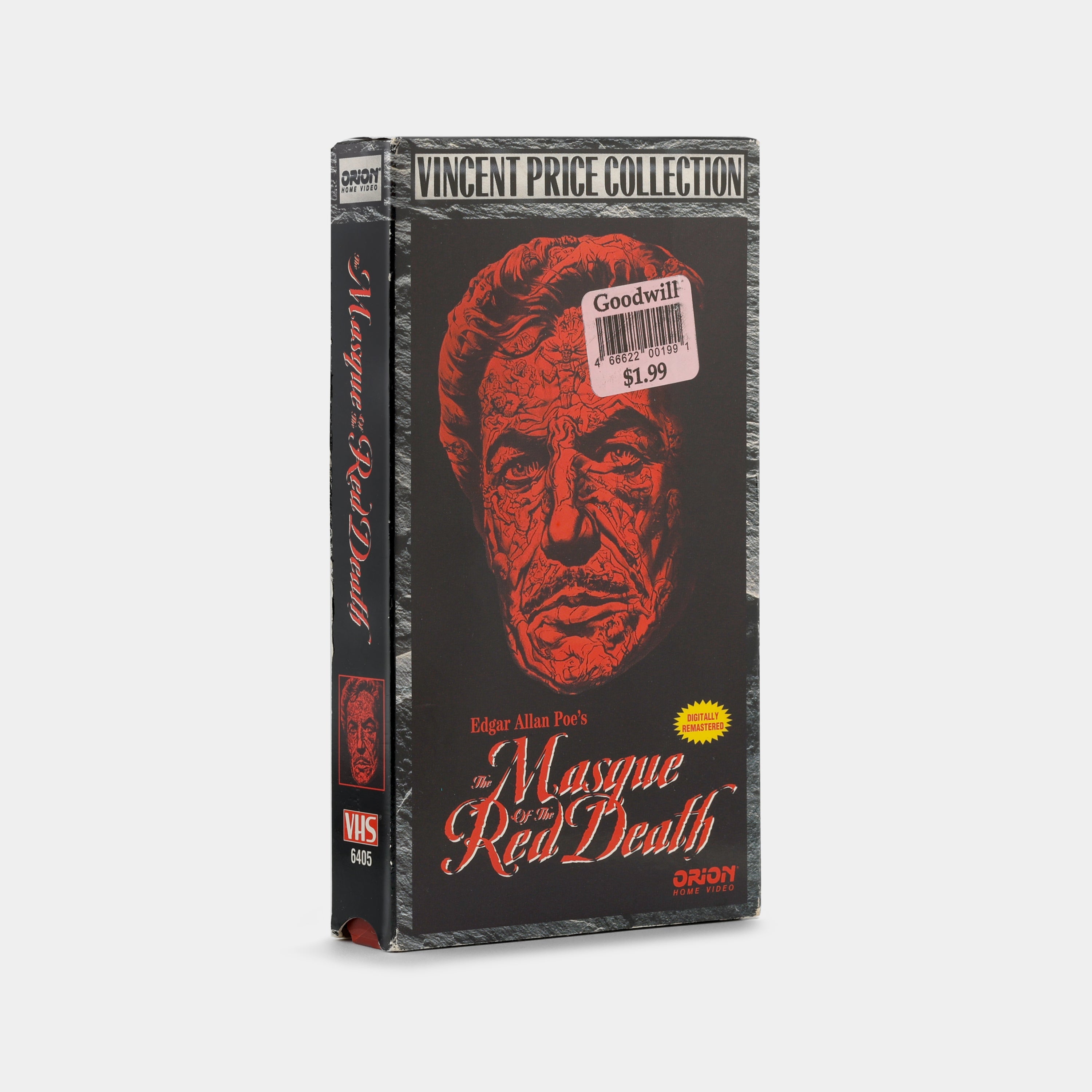The Masque of the Red Death VHS Tape