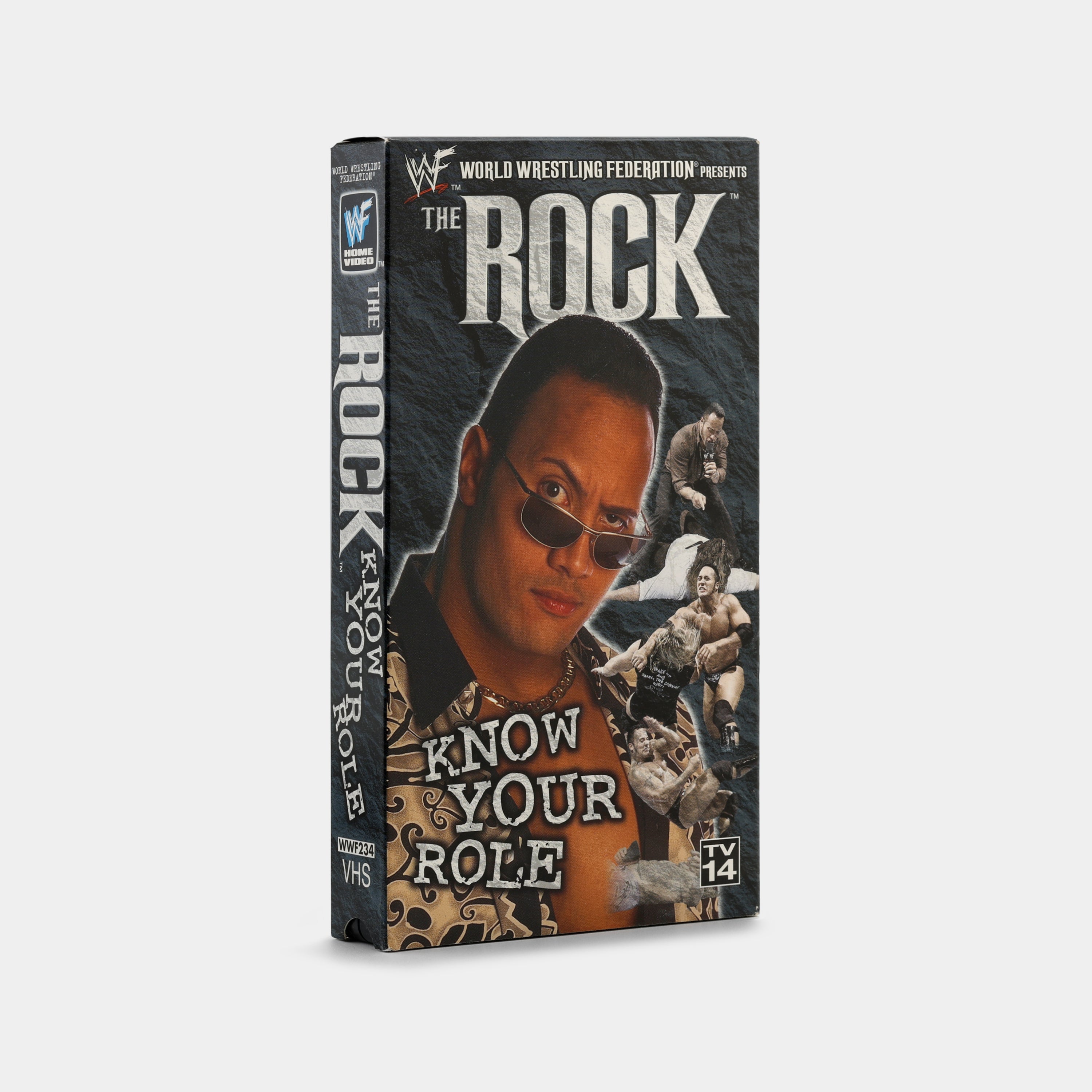 WWF: The Rock – Know Your Role VHS Tape