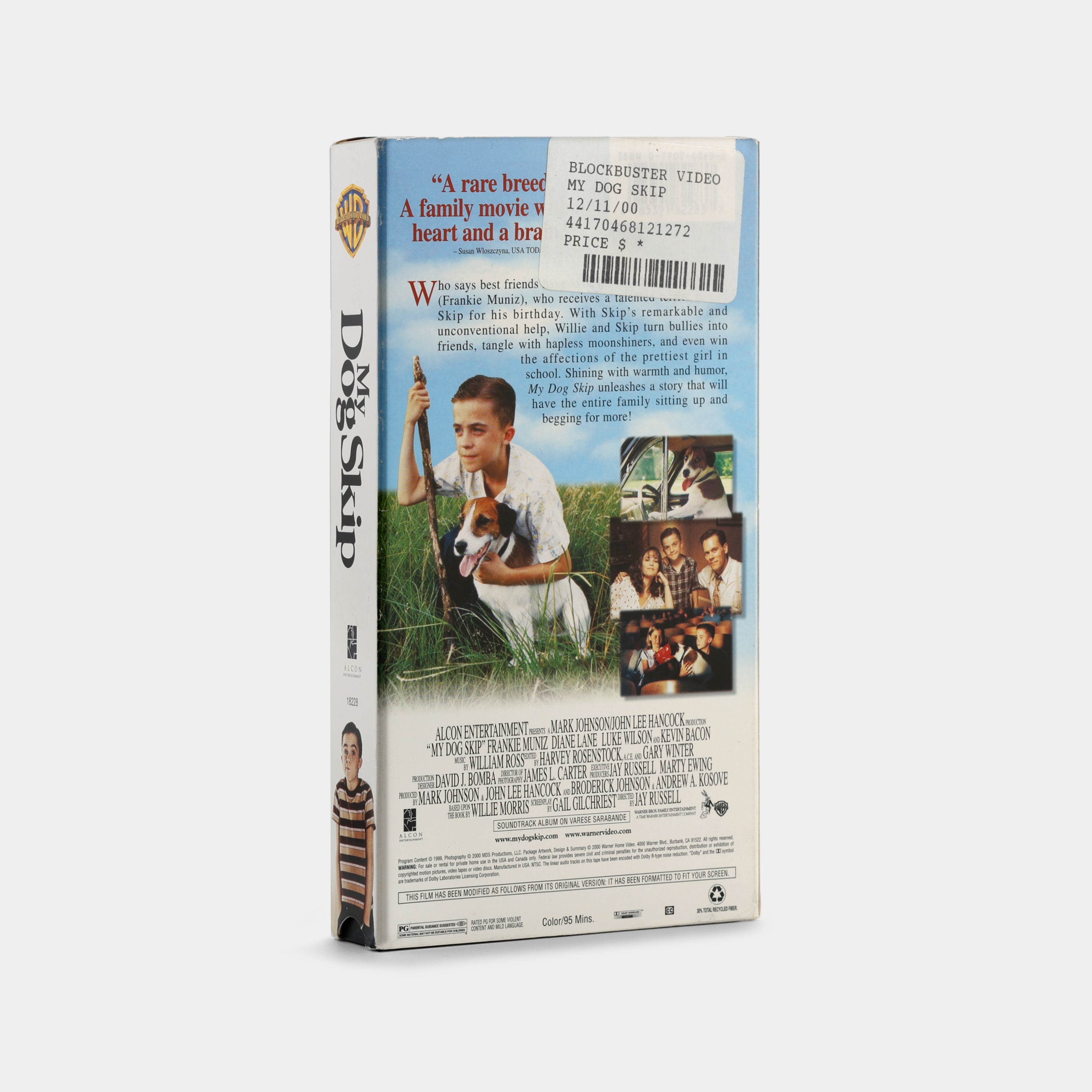 My Dog Skip VHS Tape