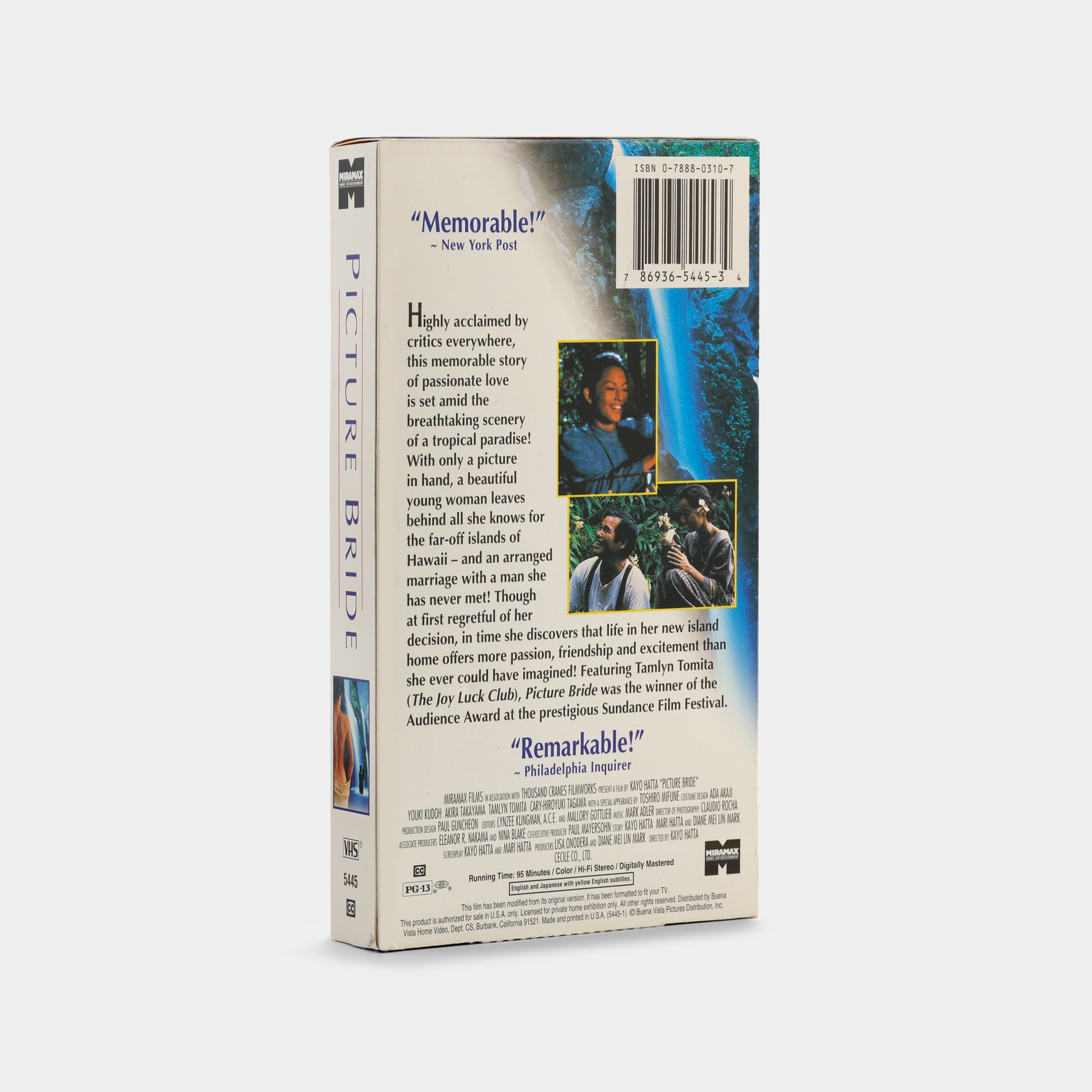 Picture Bride VHS Tape